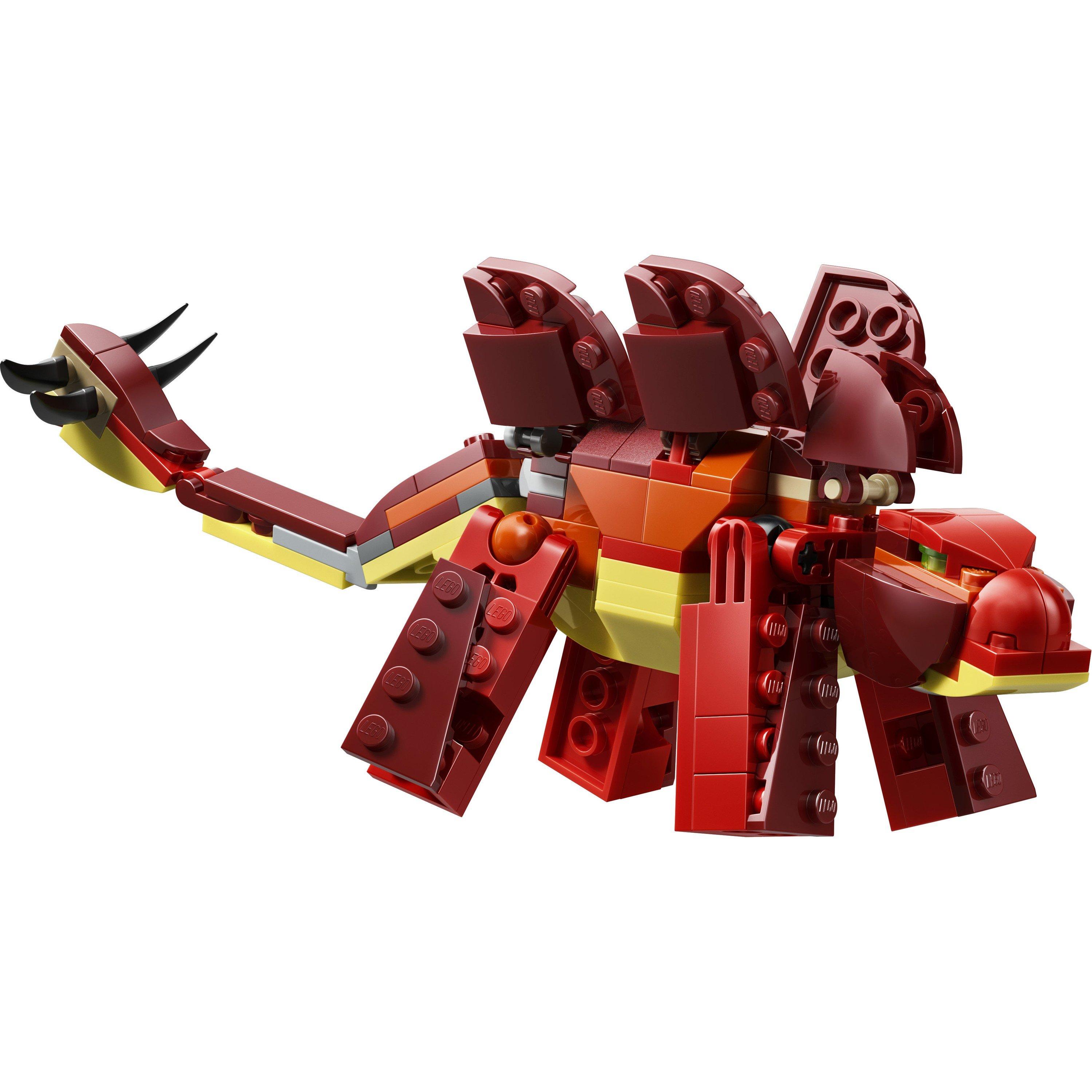 Dinosaur - LEGO - Creator 3in1 Fierce Dinosaur Figure Building Toy 31379 - 14