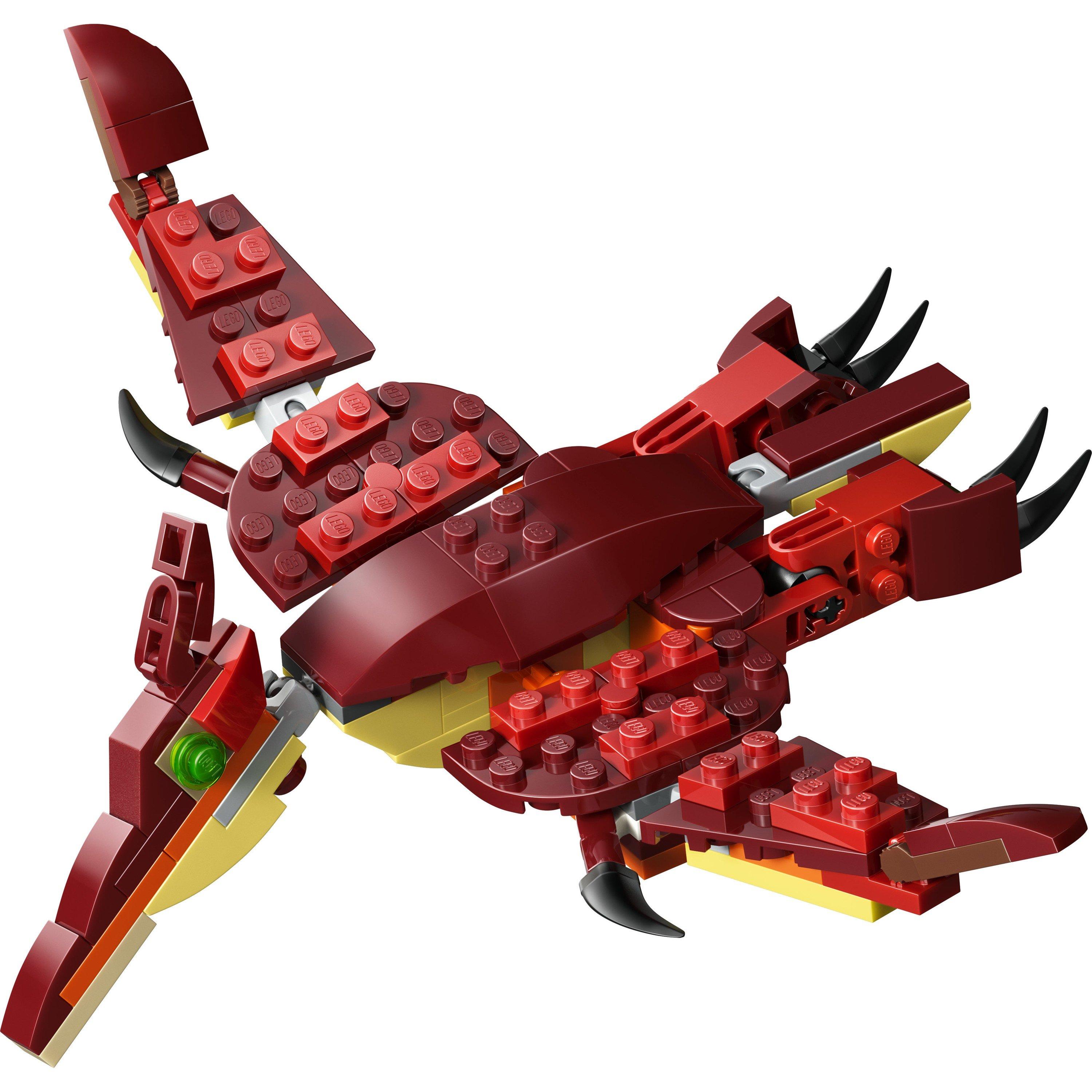 Dinosaur - LEGO - Creator 3in1 Fierce Dinosaur Figure Building Toy 31379 - 16
