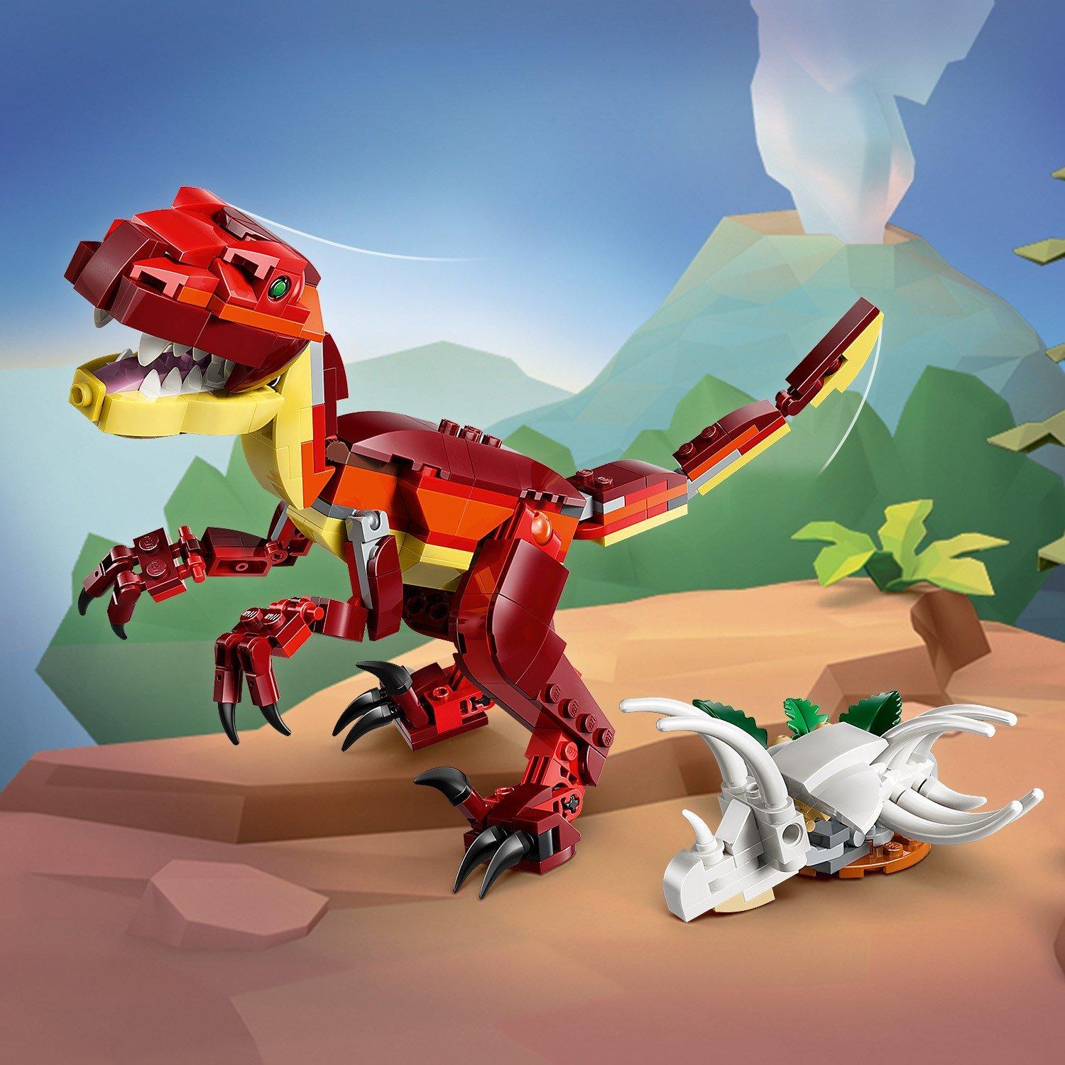 Dinosaur - LEGO - Creator 3in1 Fierce Dinosaur Figure Building Toy 31379 - 10