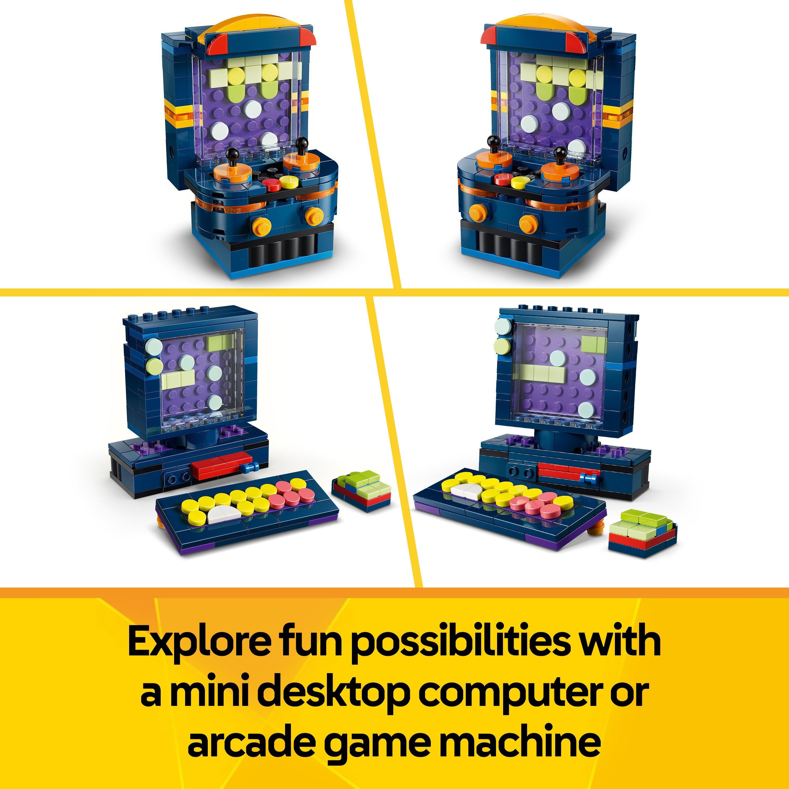 Retro Gaming - LEGO - Creator 3in1 Retro Gaming Console Building Toy 31380 - 6