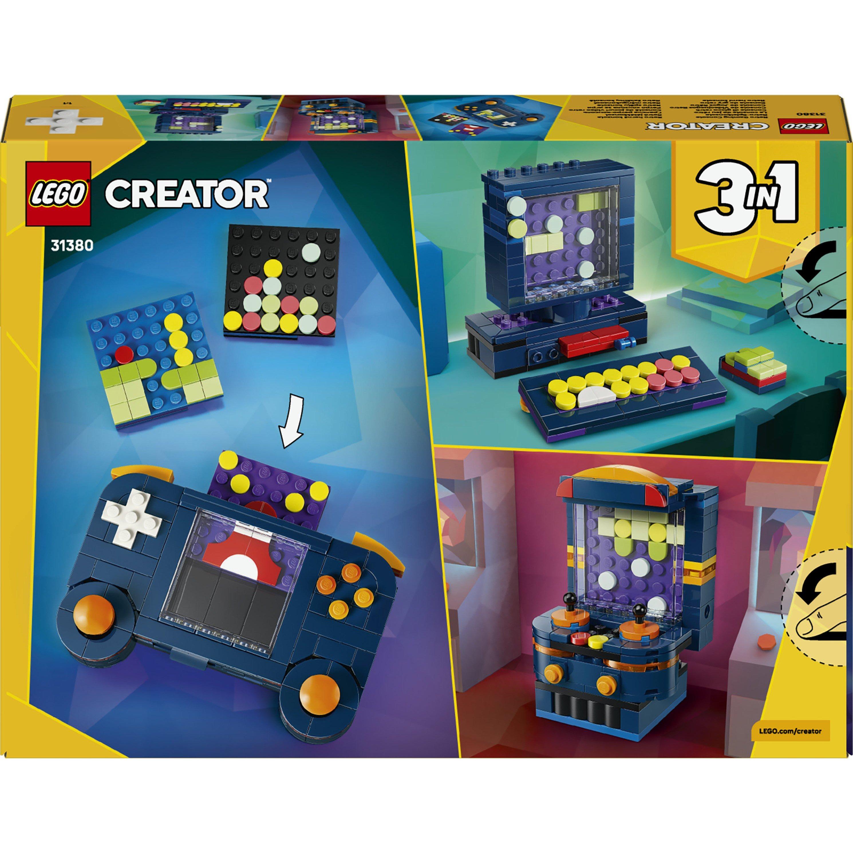 Retro Gaming - LEGO - Creator 3in1 Retro Gaming Console Building Toy 31380 - 9