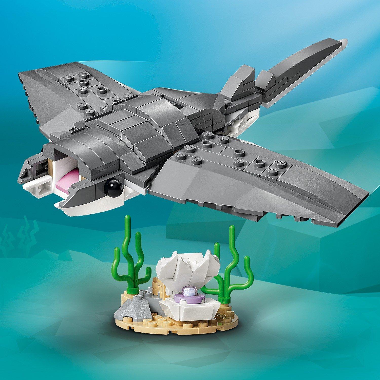 Giochi Retrò - LEGO - Creator 3in1 Fierce Shark with a Treasure Chest 31381 - 12