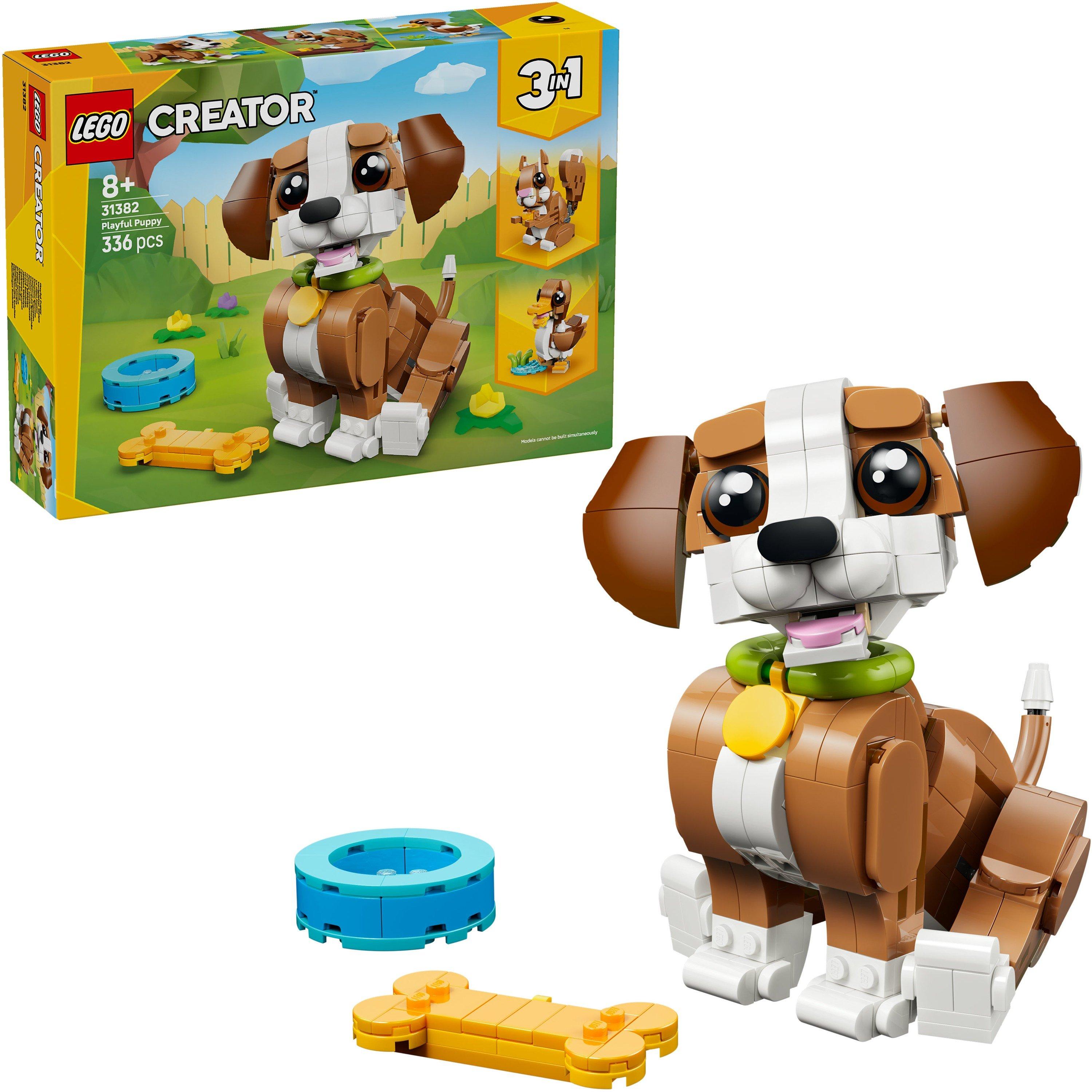 Puppy Dog - LEGO - Creator 3in1 Cute Animals: Playful Puppy Dog Toy 31382 - 1
