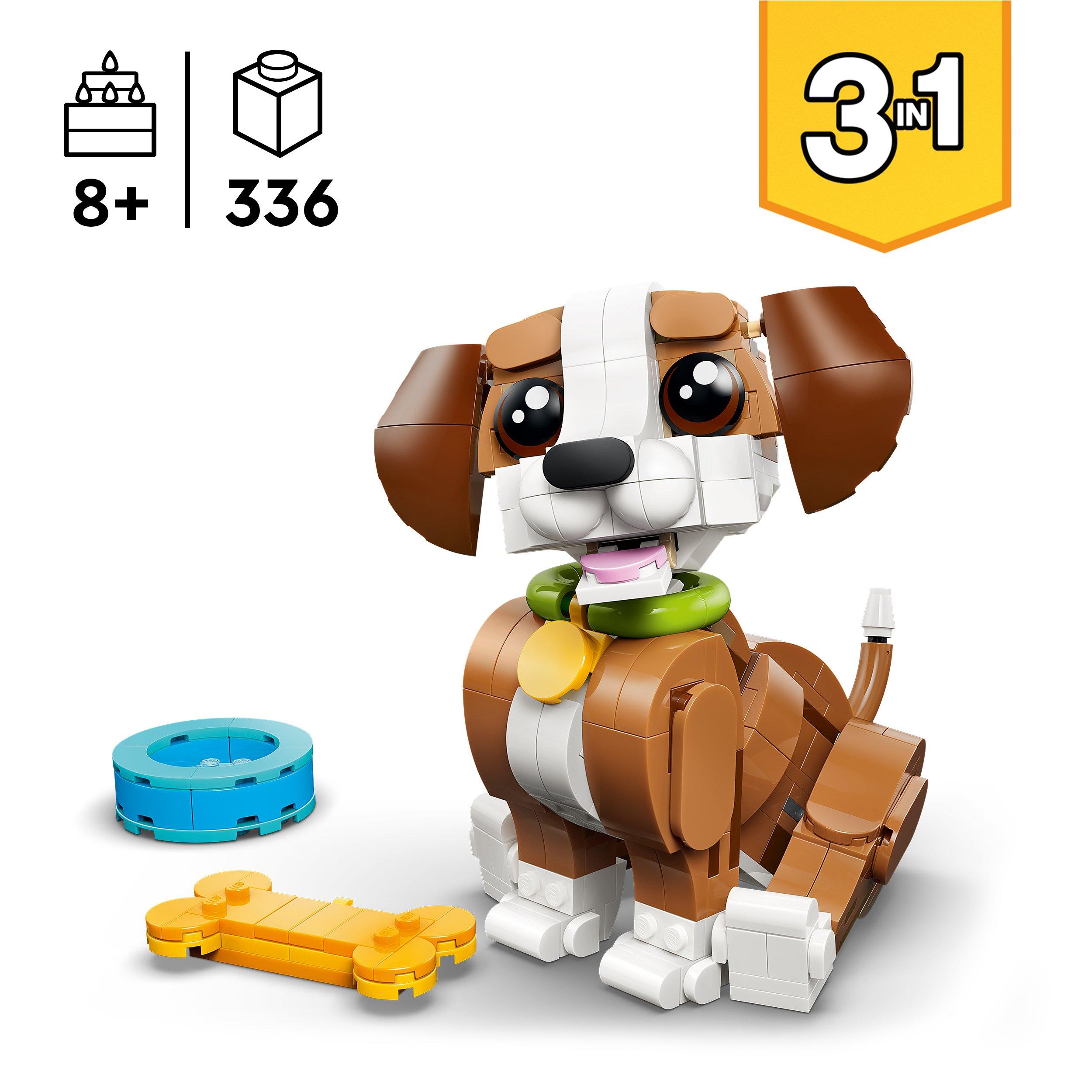 Puppy Dog - LEGO - Creator 3in1 Cute Animals: Playful Puppy Dog Toy 31382 - 2