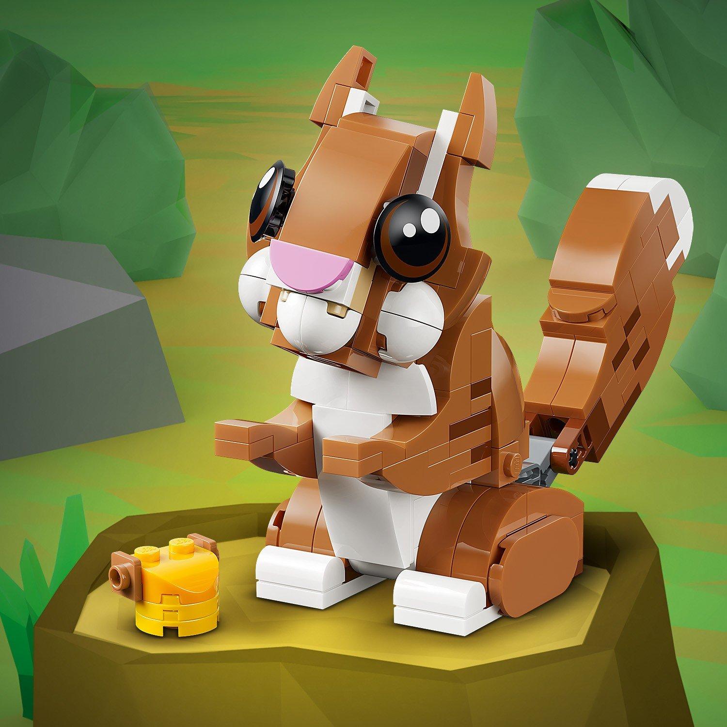 Puppy Dog - LEGO - Creator 3in1 Cute Animals: Playful Puppy Dog Toy 31382 - 12