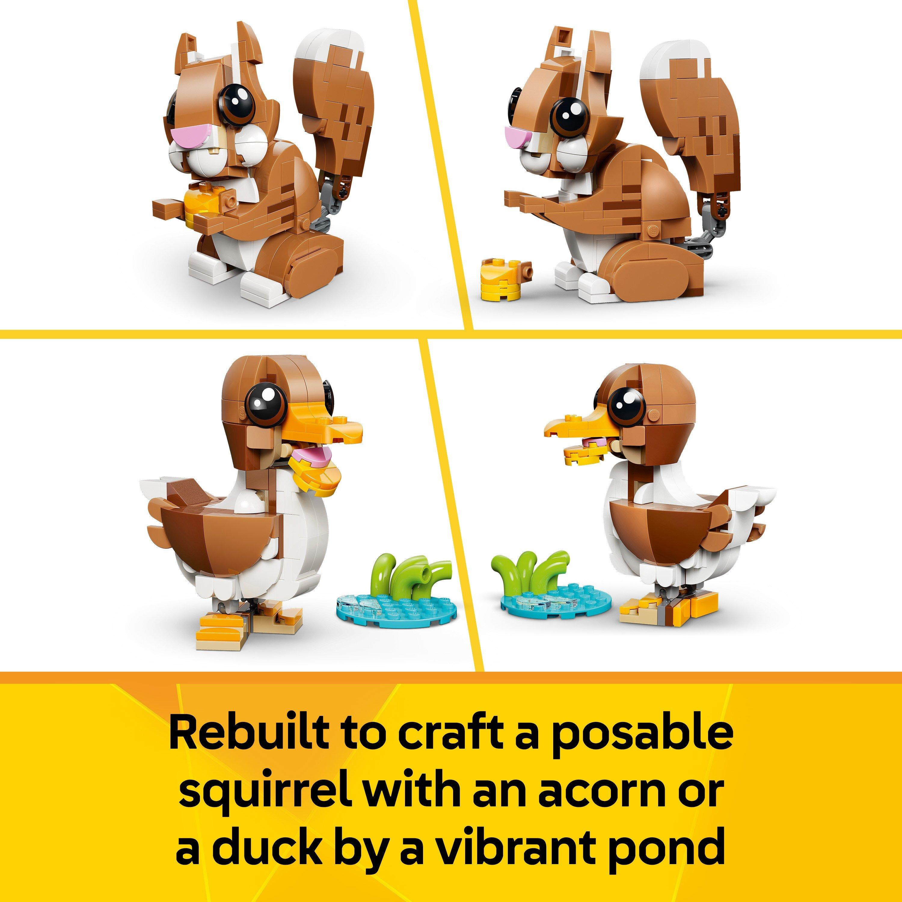 Puppy Dog - LEGO - Creator 3in1 Cute Animals: Playful Puppy Dog Toy 31382 - 6