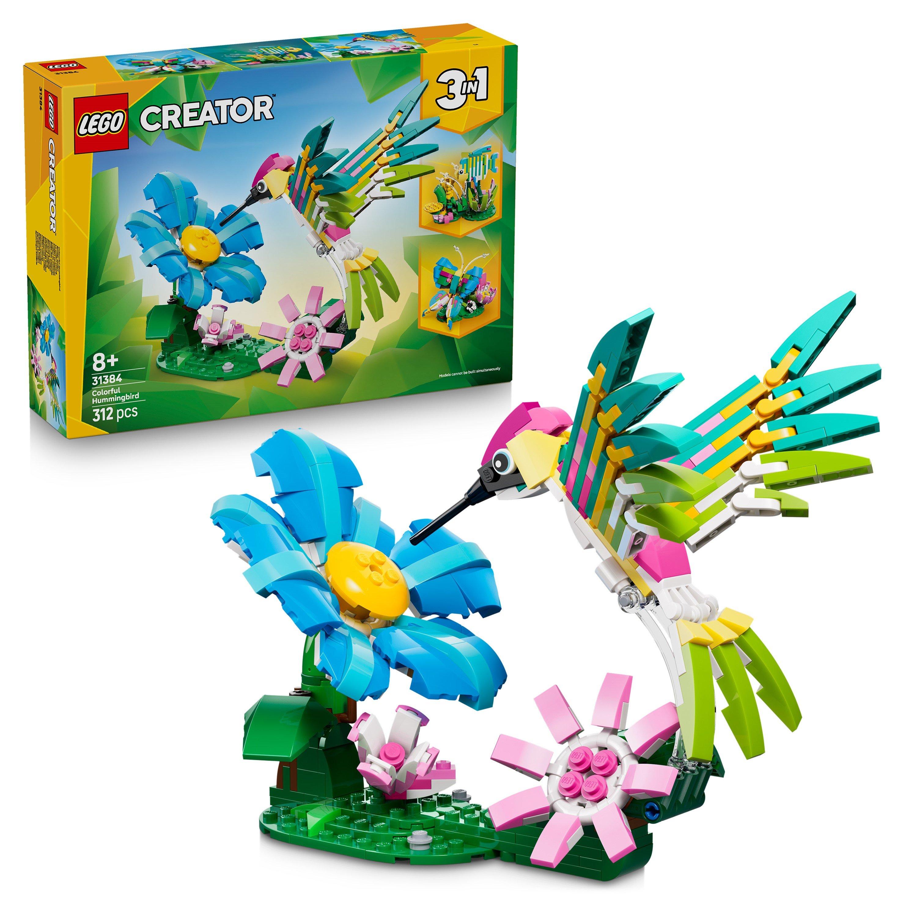 Hummingbird - LEGO - Creator 3in1 Wild Animals: Colourful Hummingbird 31384 - 1