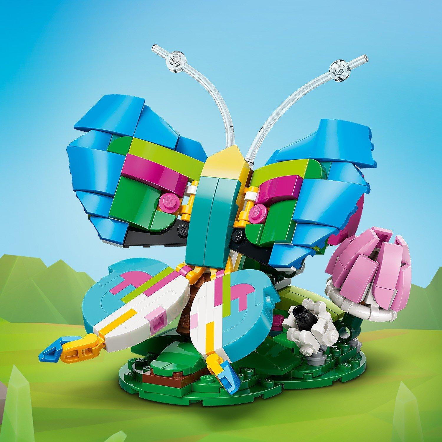 Hummingbird - LEGO - Creator 3in1 Wild Animals: Colourful Hummingbird 31384 - 12