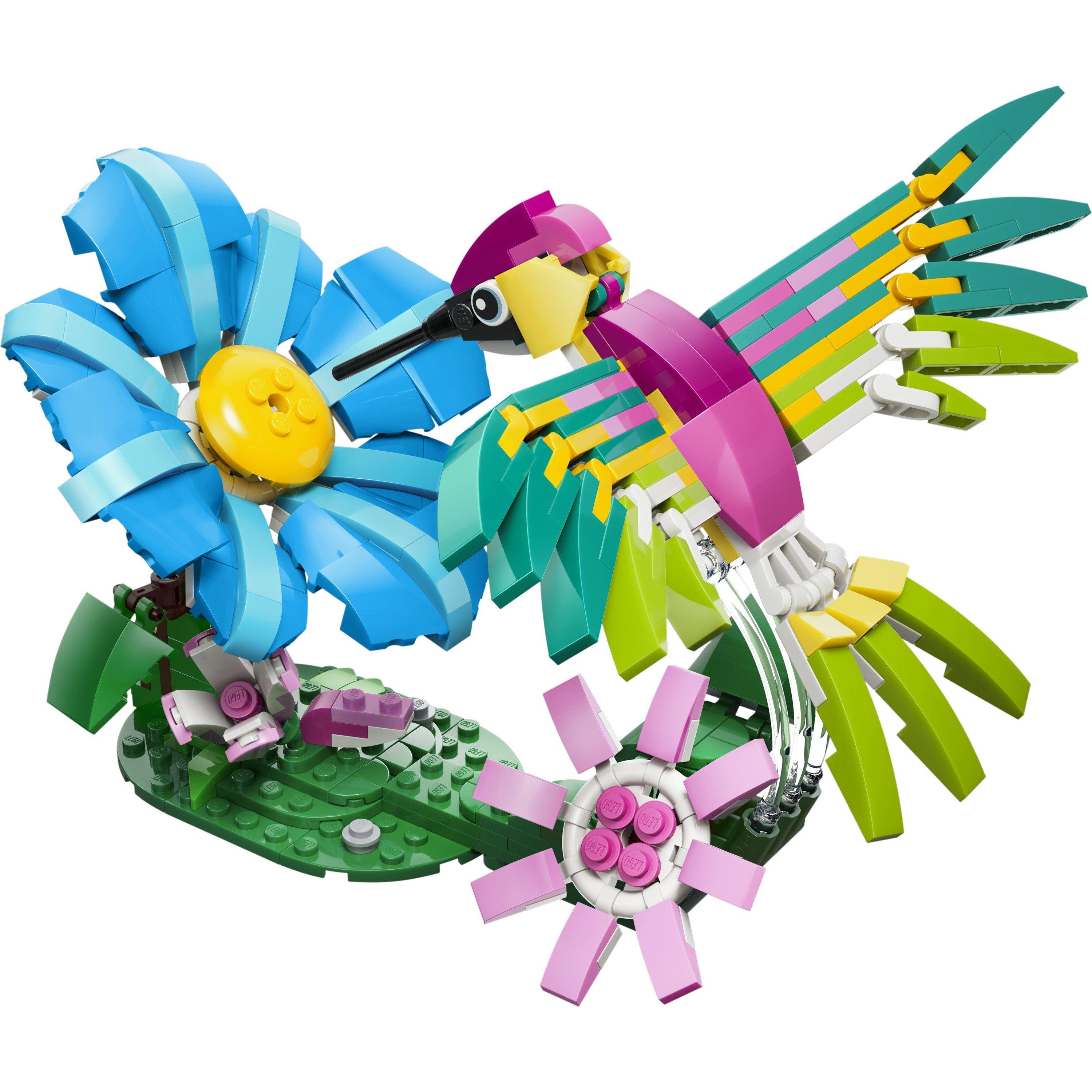 Hummingbird - LEGO - Creator 3in1 Wild Animals: Colourful Hummingbird 31384 - 15