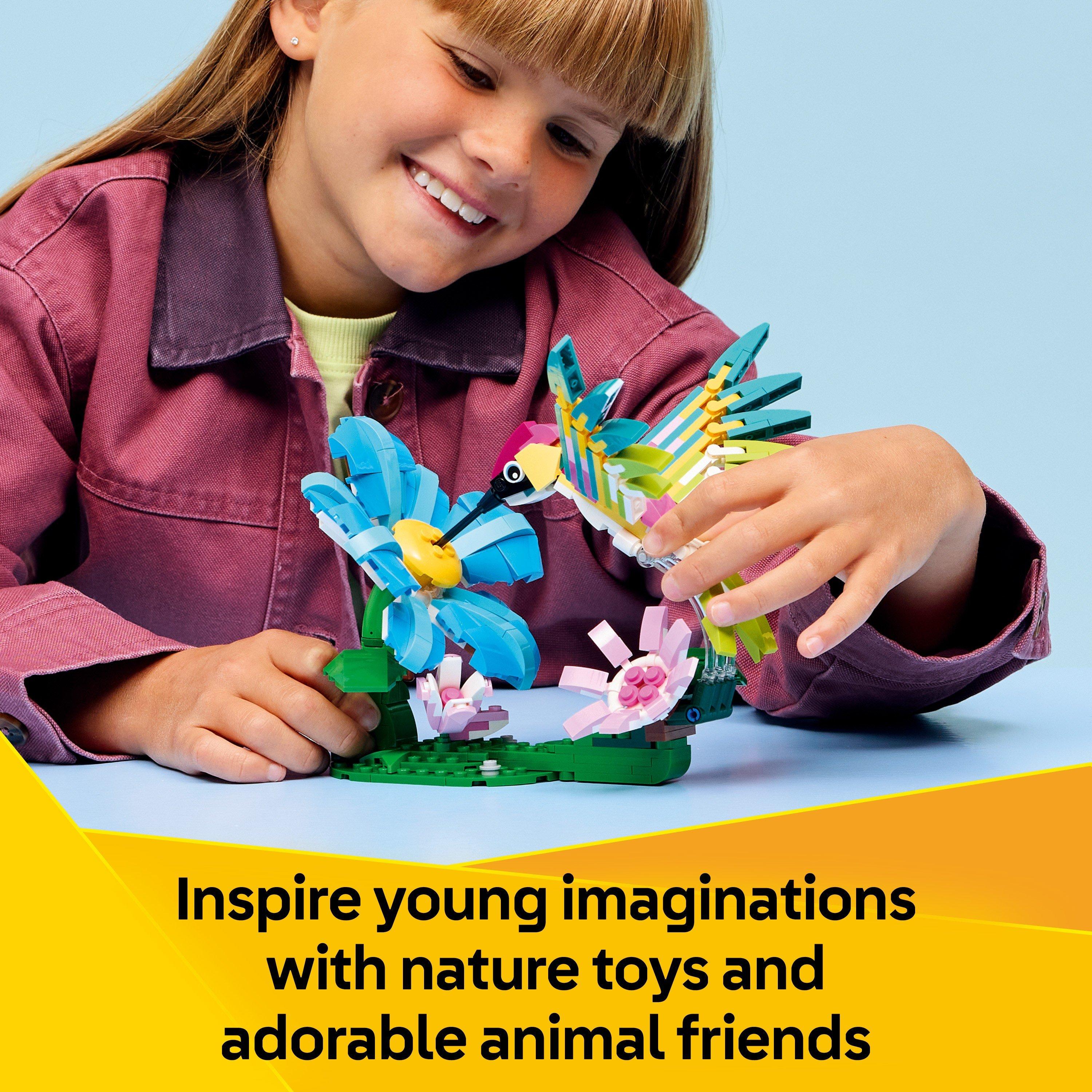 Hummingbird - LEGO - Creator 3in1 Wild Animals: Colourful Hummingbird 31384 - 7