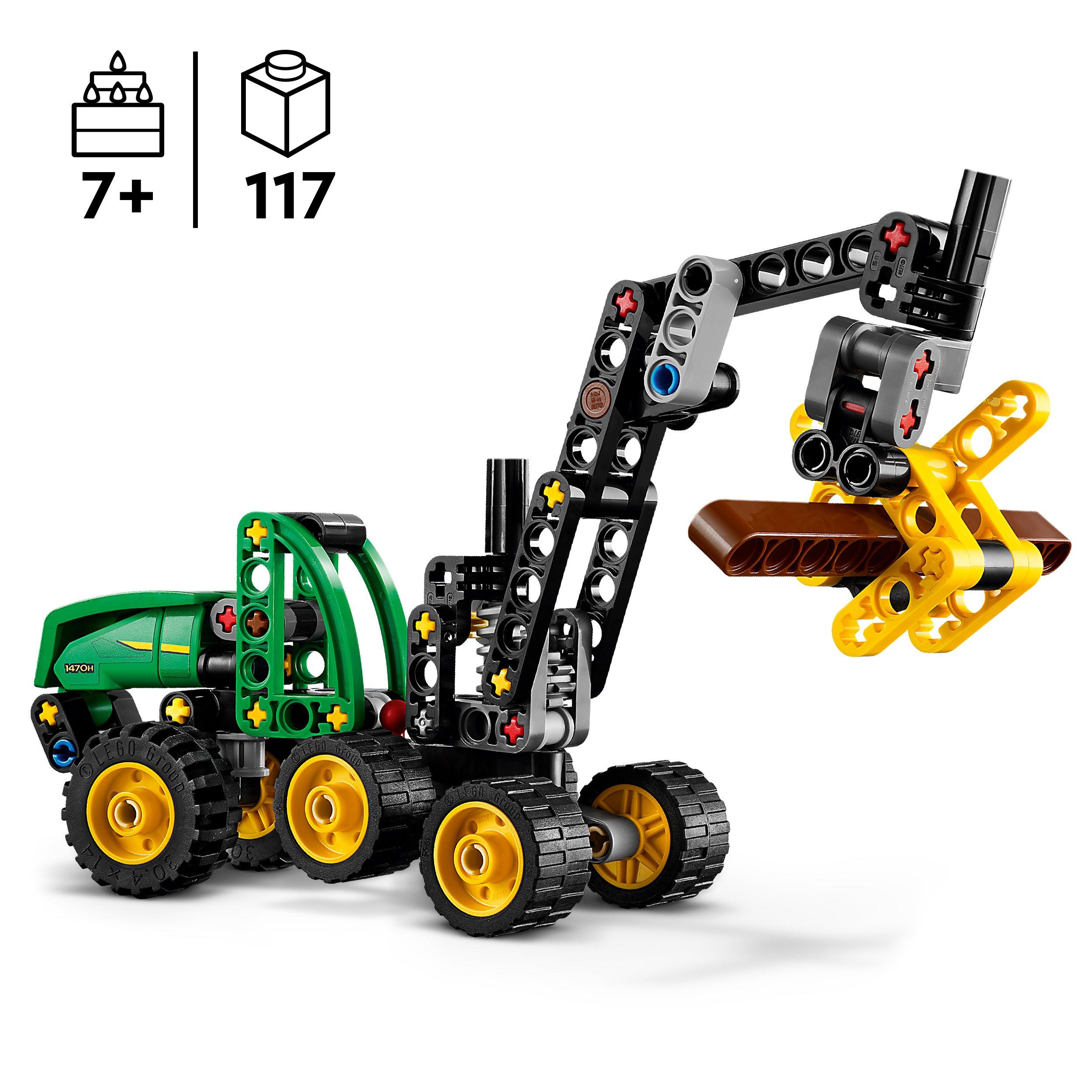 TBC - LEGO - Technic John Deere 1470H Wheeled Harvester Toy 42218 - 2