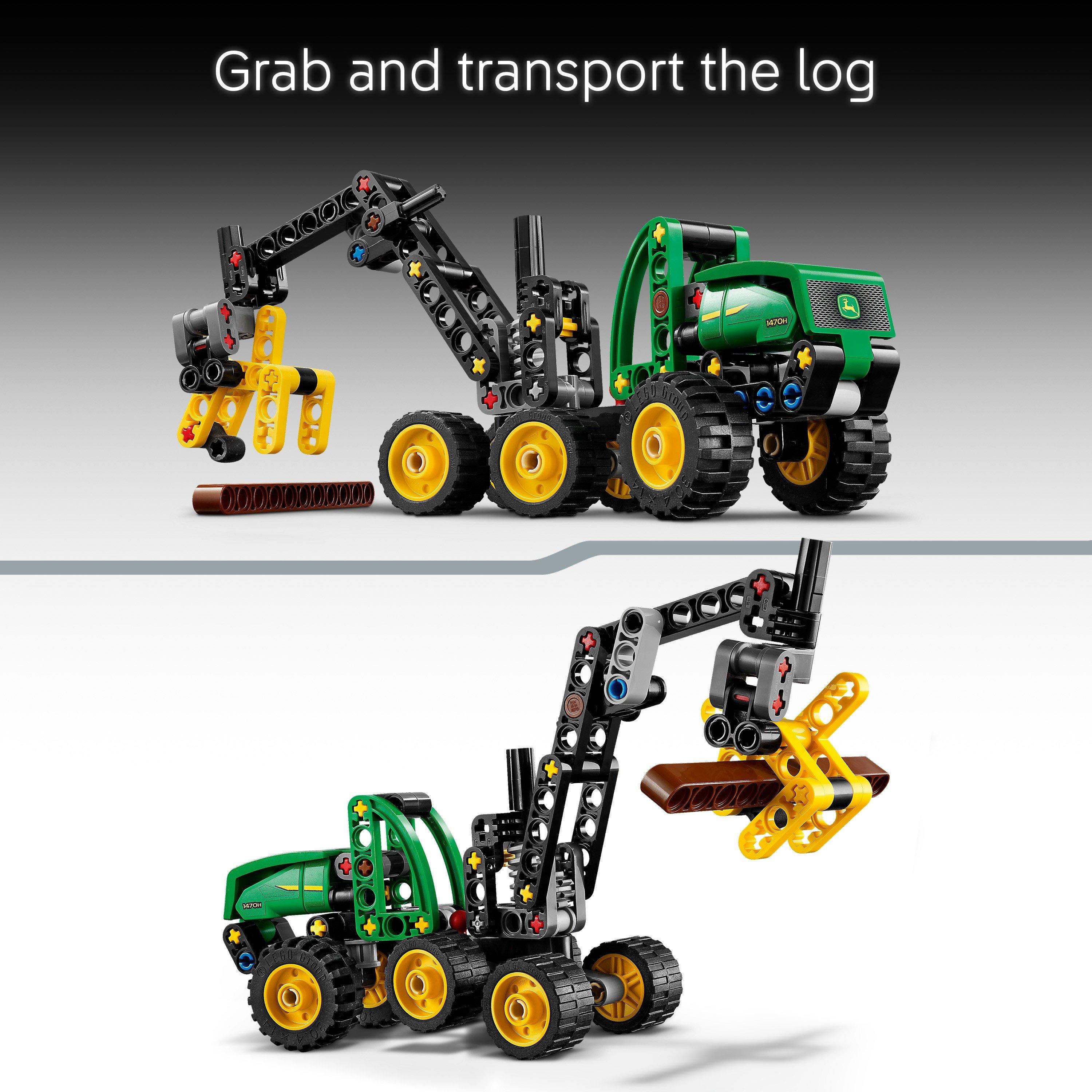TBC - LEGO - Technic John Deere 1470H Wheeled Harvester Toy 42218 - 5