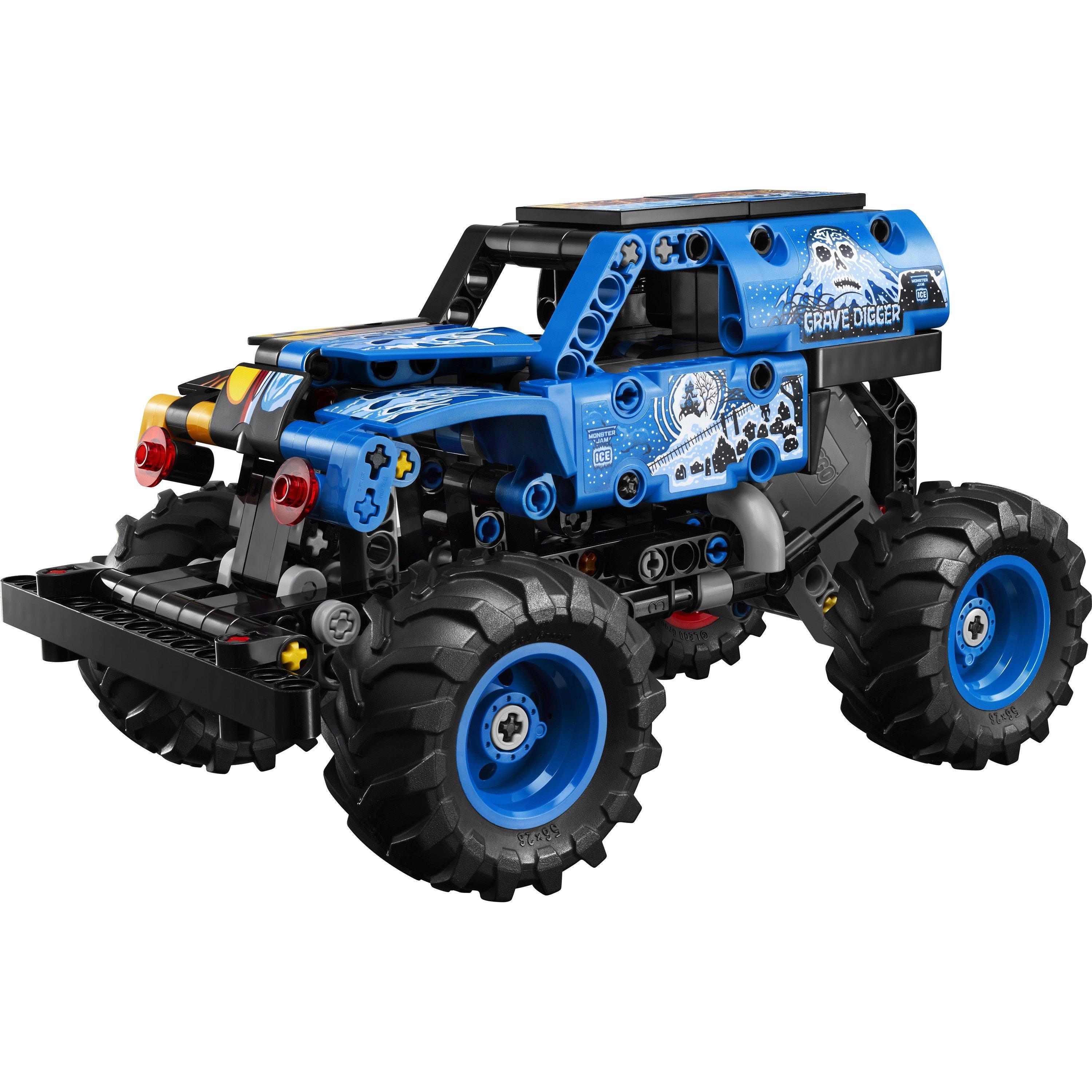 Grave Digger - LEGO - Technic Monster Jam Grave Digger Fire and Ice 42219 - 13
