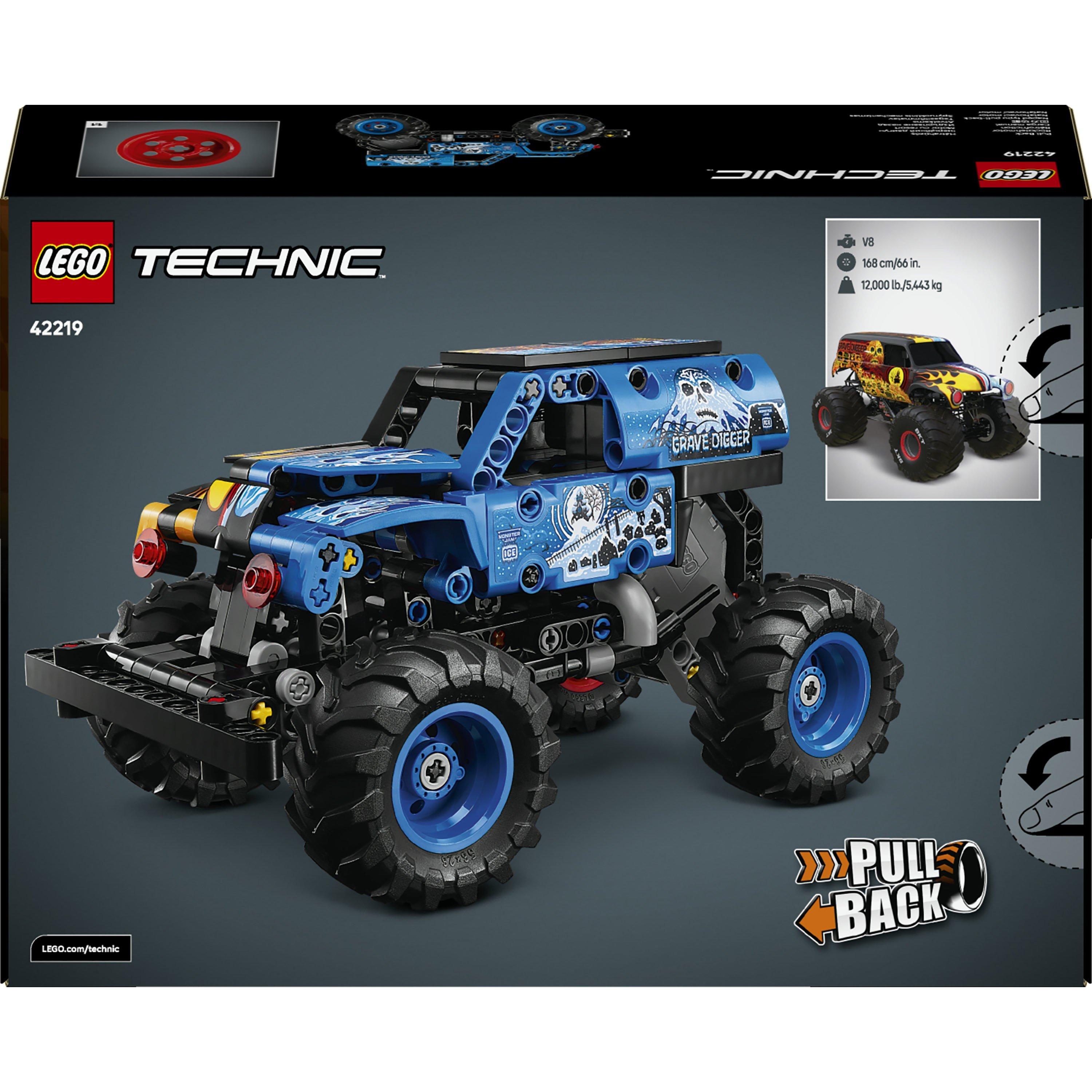 Grave Digger - LEGO - Technic Monster Jam Grave Digger Fire and Ice 42219 - 9