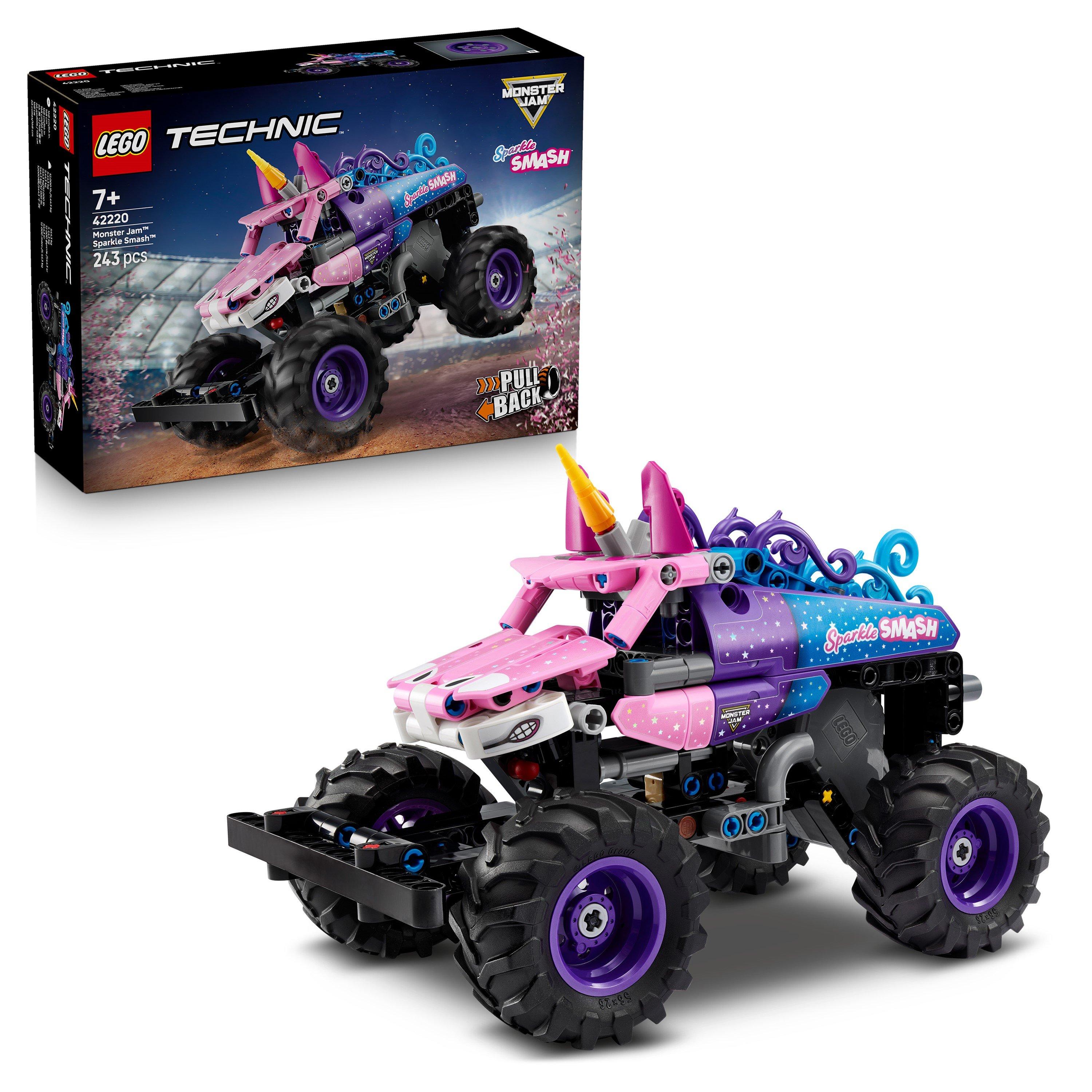 TBC - LEGO - Technic Monster Jam Sparkle Smash Pull-Back Toy 42220 - 1