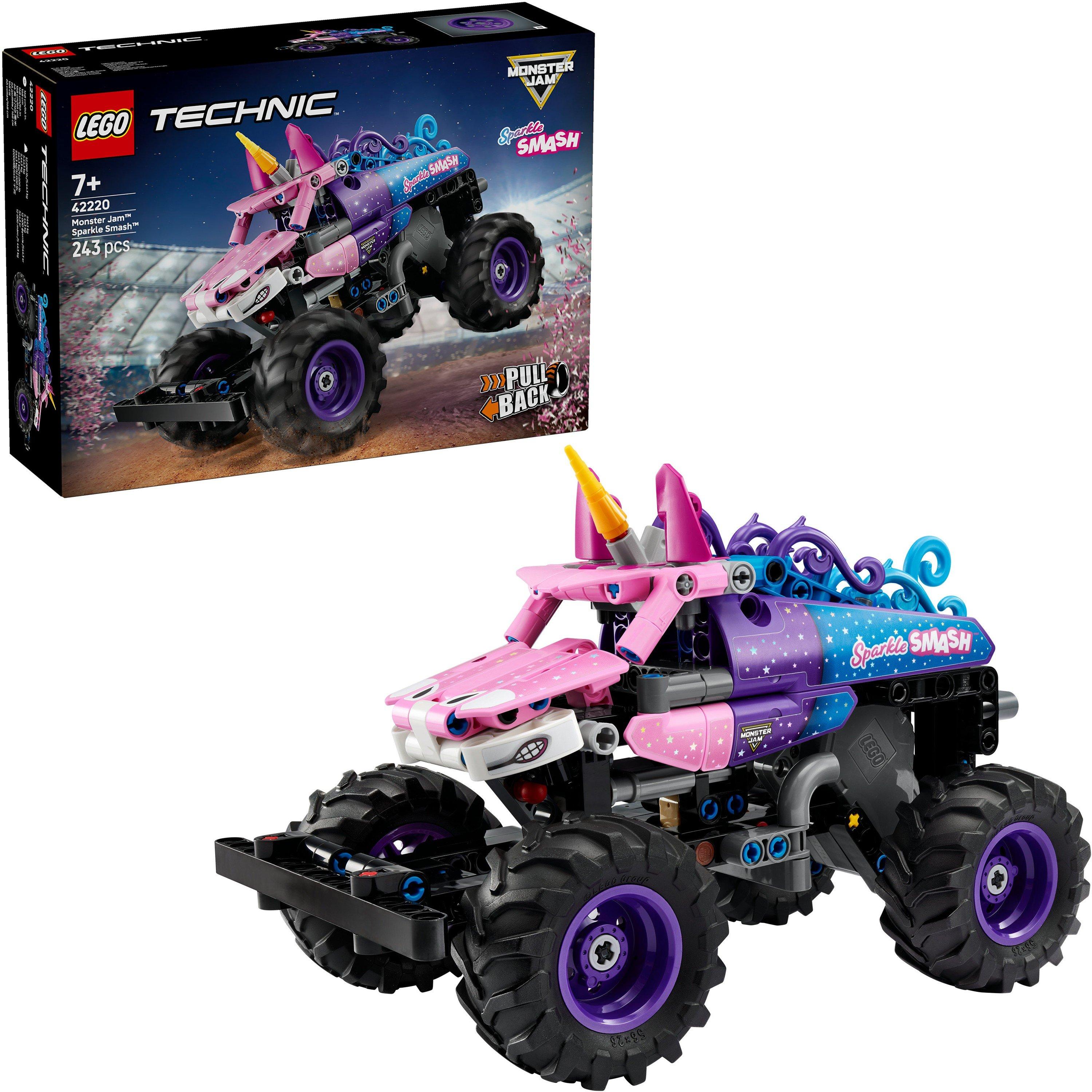 TBC - LEGO - Technic Monster Jam Sparkle Smash Pull-Back Toy 42220 - 1