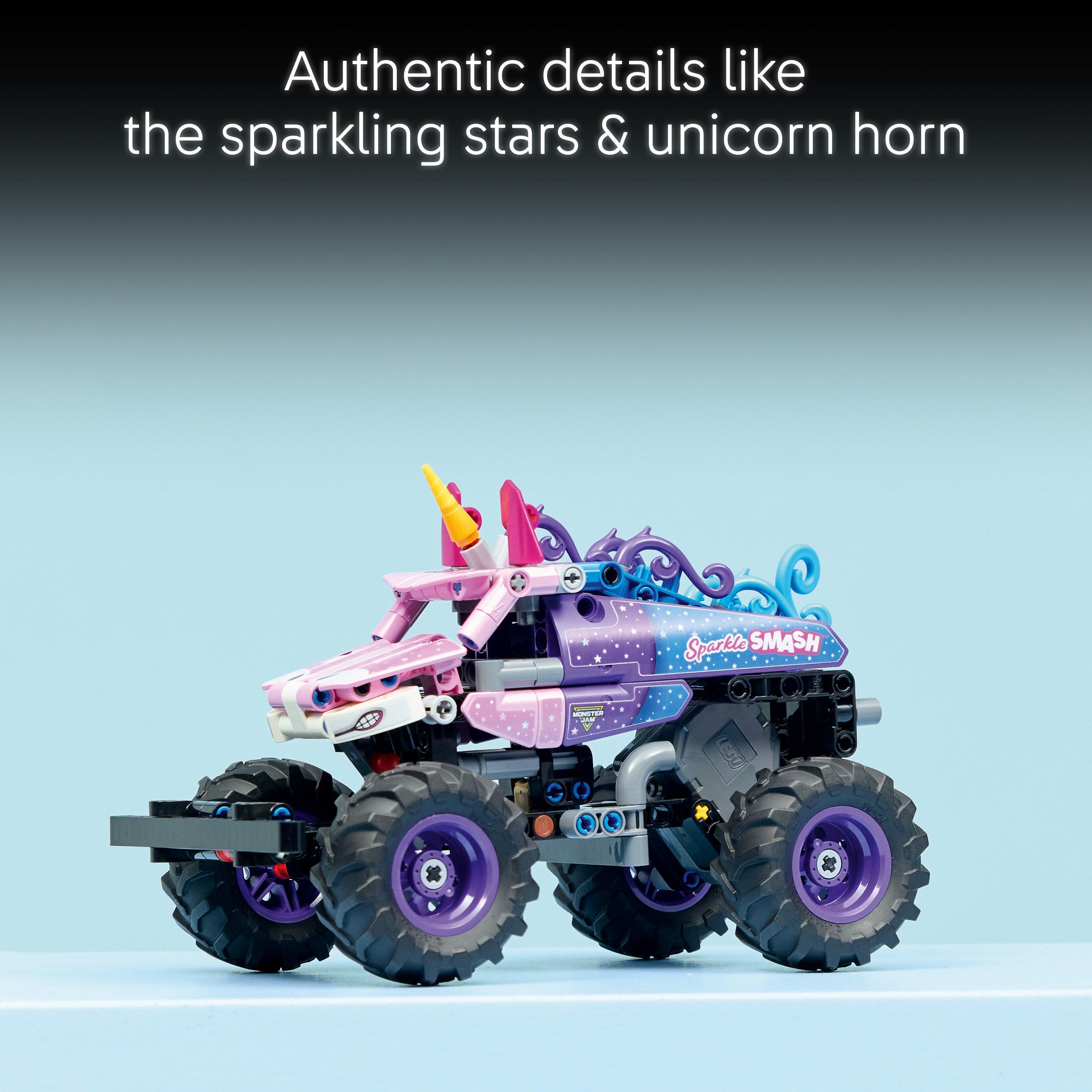 TBC - LEGO - Technic Monster Jam Sparkle Smash Pull-Back Toy 42220 - 6