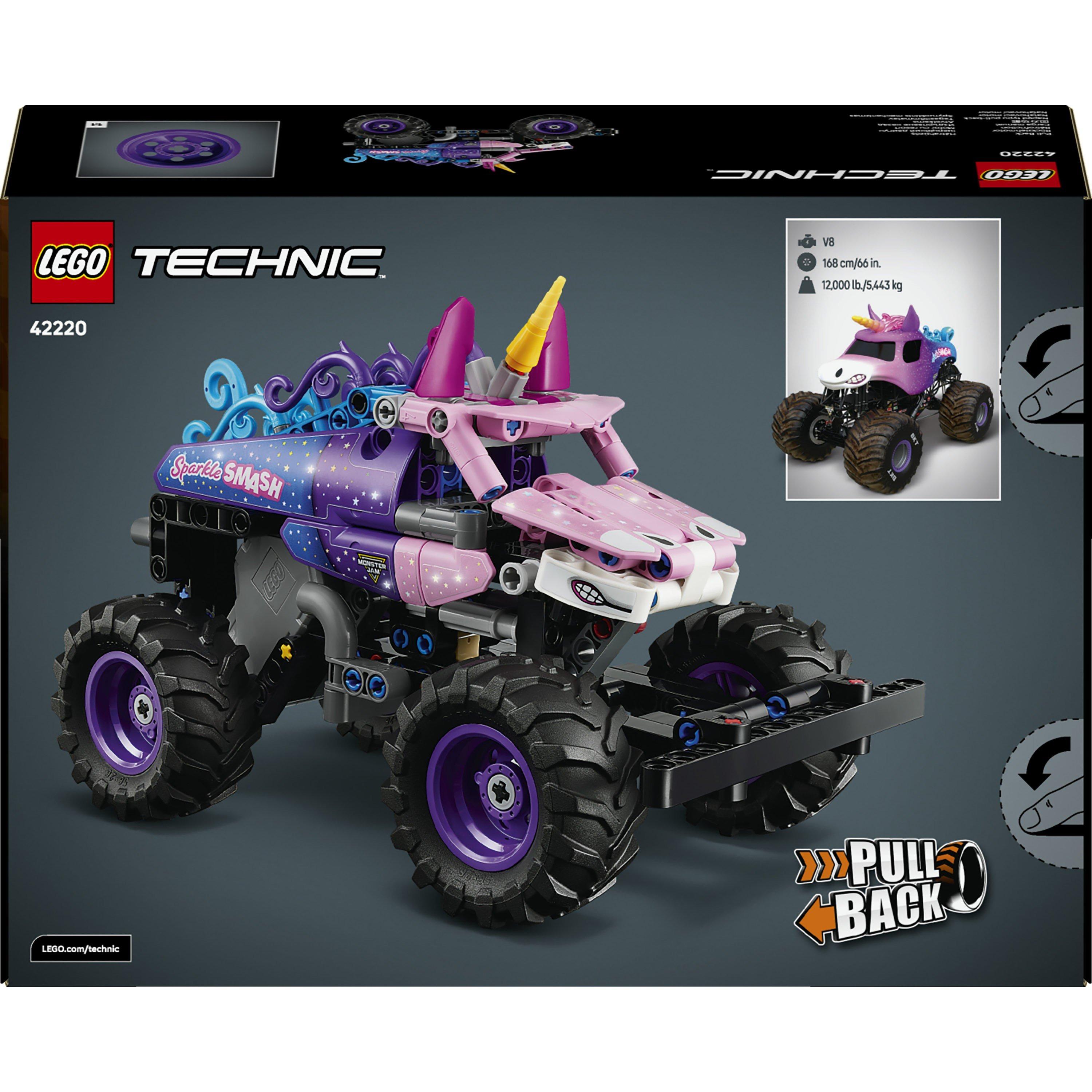 TBC - LEGO - Technic Monster Jam Sparkle Smash Pull-Back Toy 42220 - 9