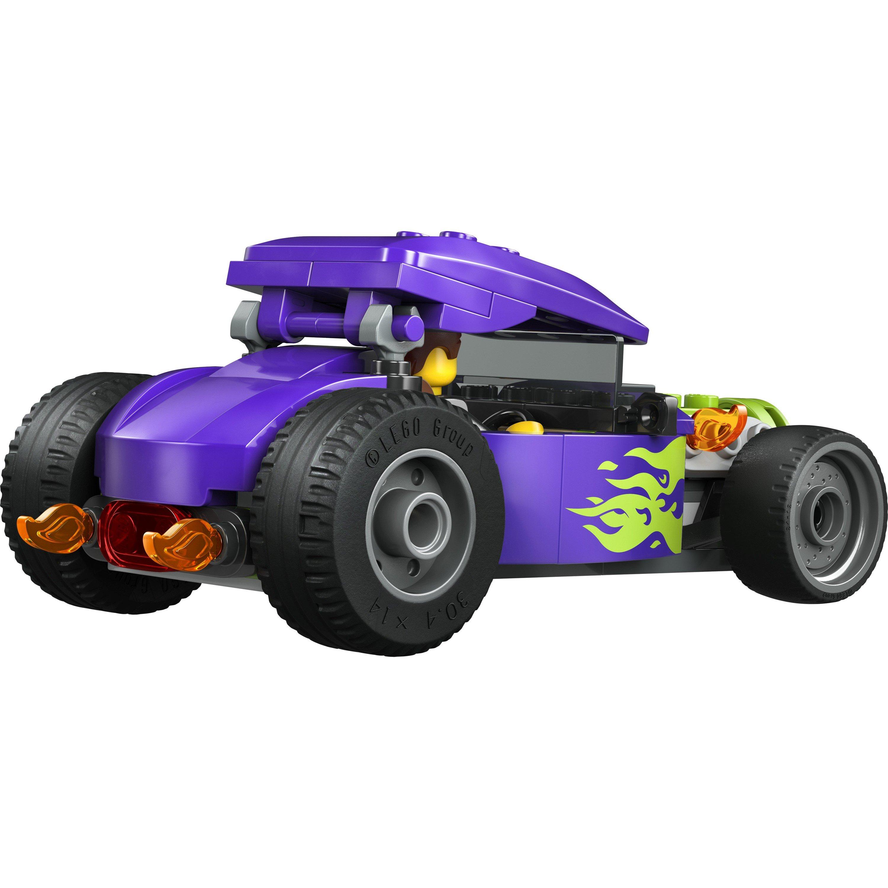 Hot Rod - LEGO - City Hot Rod Race Car Toy - Model Kit for Kids 60485 - 13
