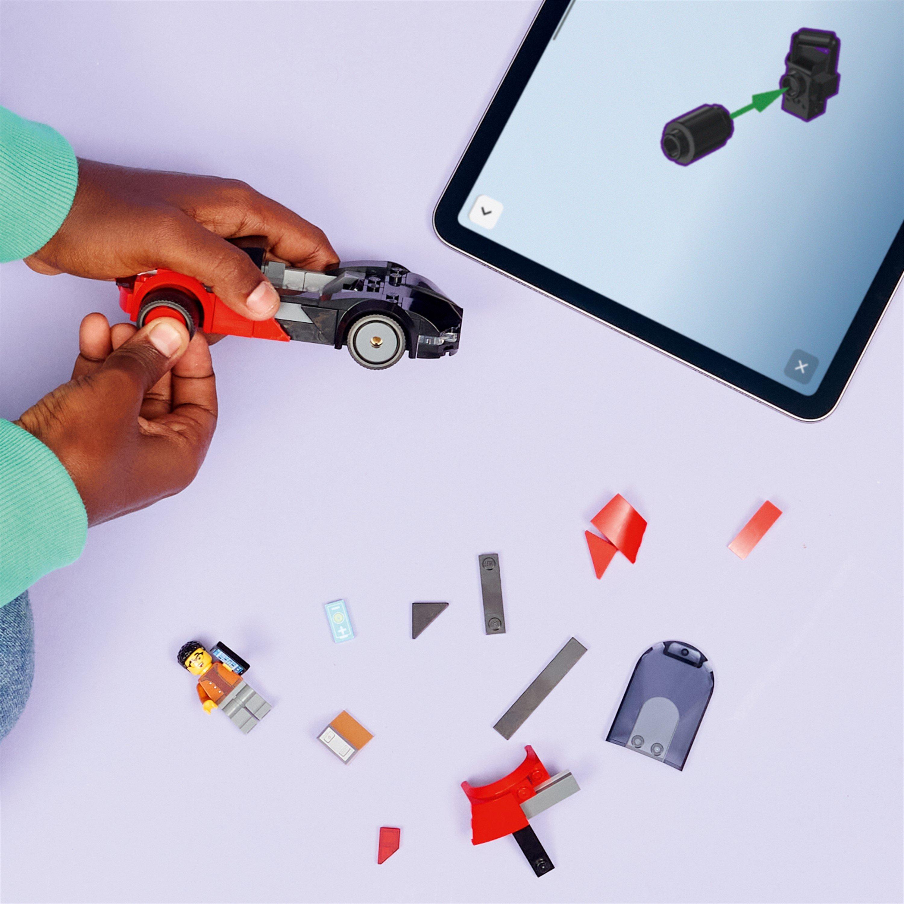 EV Supercar - LEGO - City EV Supercar Toy - Car Model with Minifigure 60486 - 4