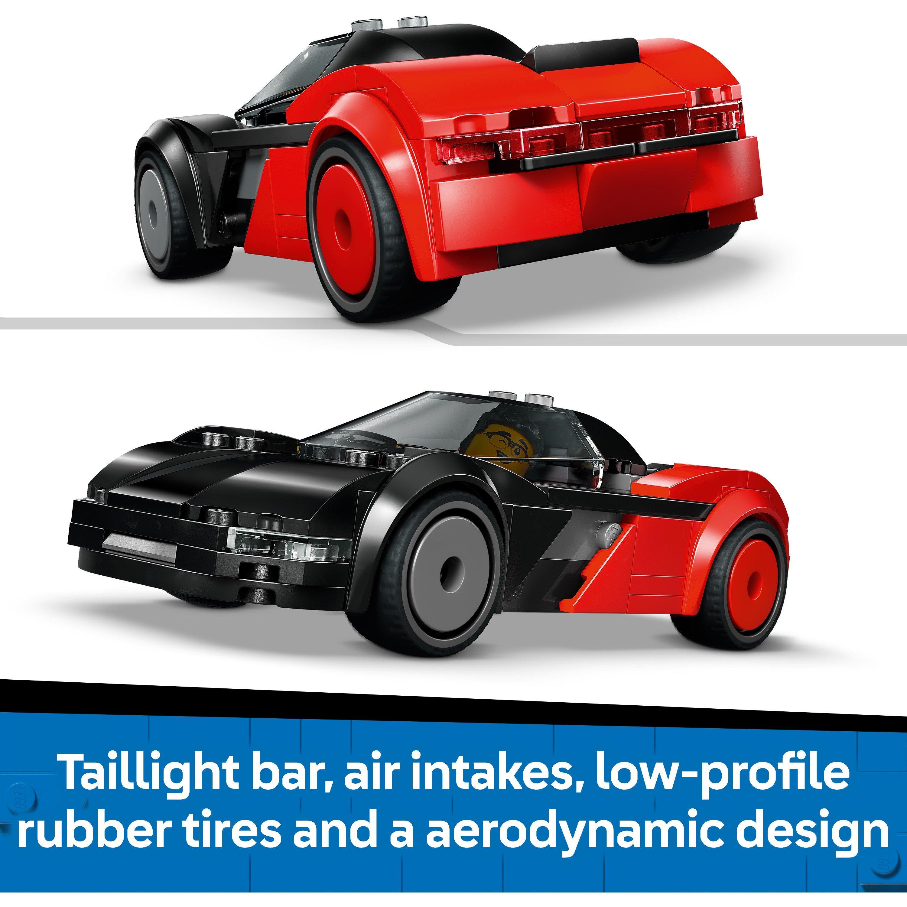 EV Supercar - LEGO - City EV Supercar Toy - Car Model with Minifigure 60486 - 5