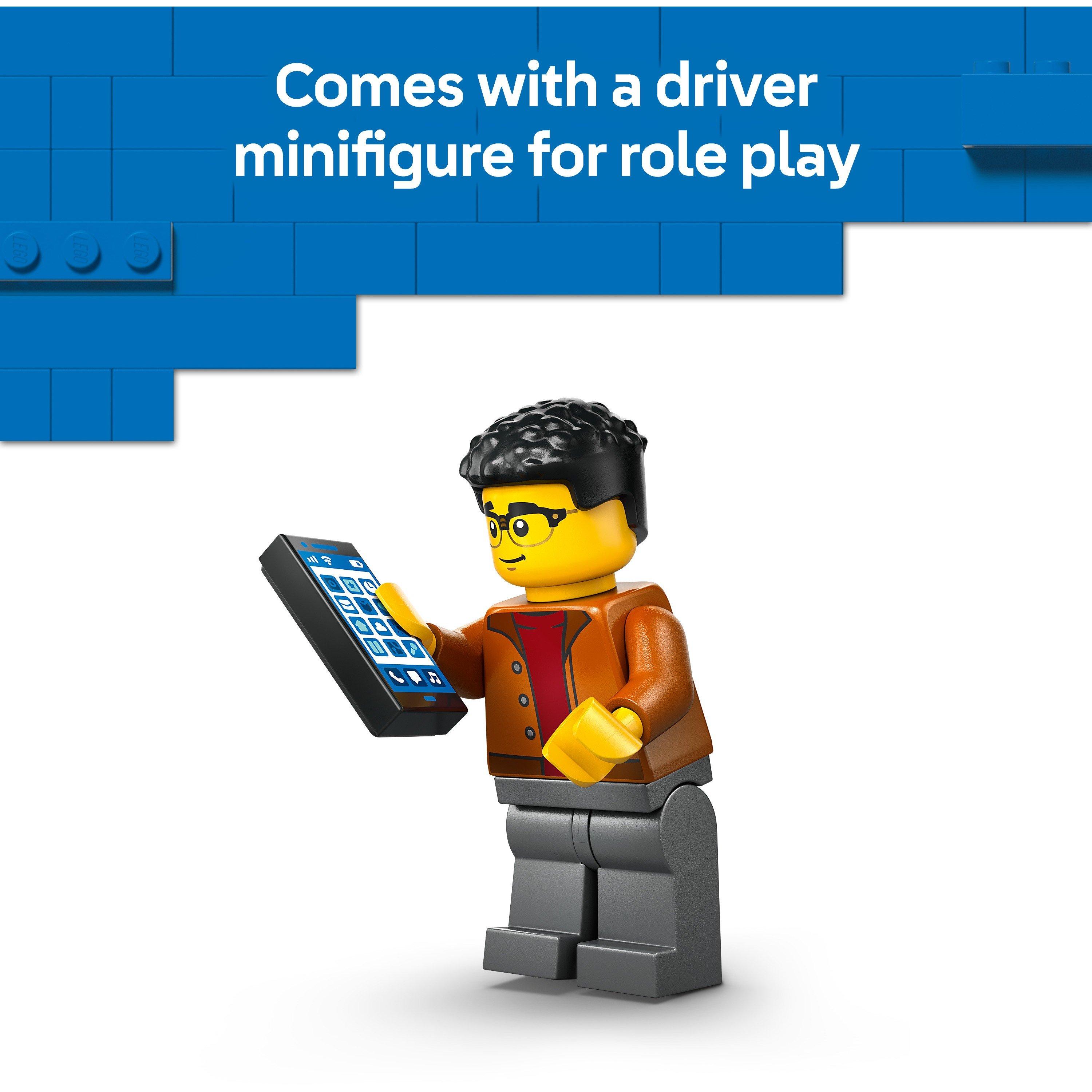 EV Supercar - LEGO - City EV Supercar Toy - Car Model with Minifigure 60486 - 6