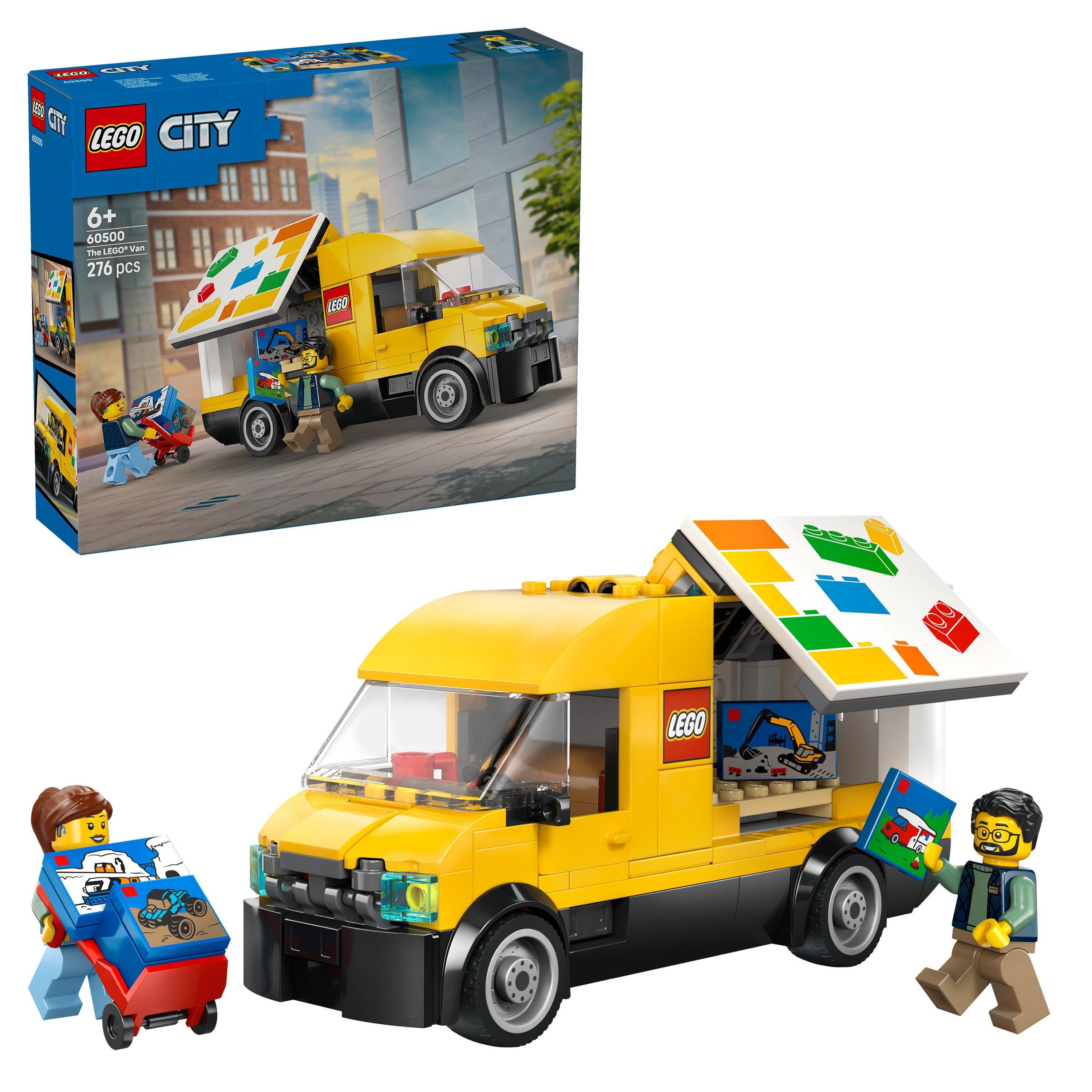 LEGO Van - LEGO - City: The LEGO Van Building Toy with Minifigures 60500 - 1