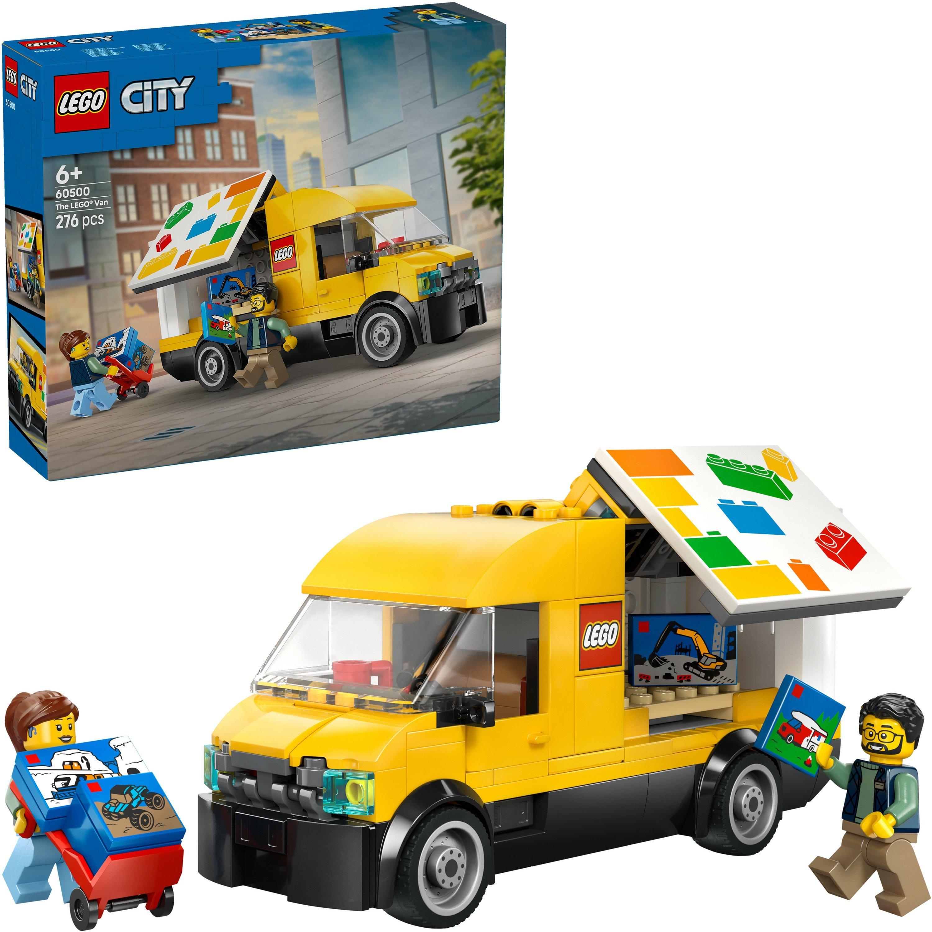 Lego  City: The Van Building Toy With Minifigures 60500 Lego Van
