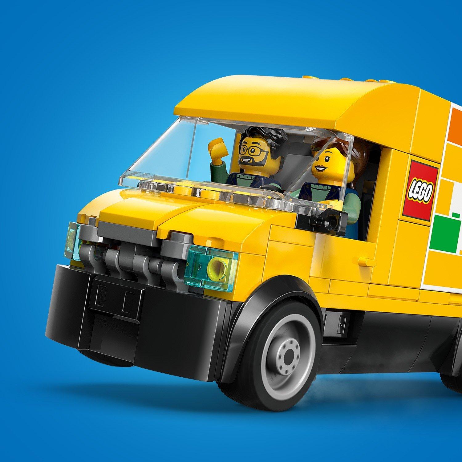 Furgoneta LEGO - LEGO - City: The LEGO Van Building Toy with Minifigures 60500 - 11