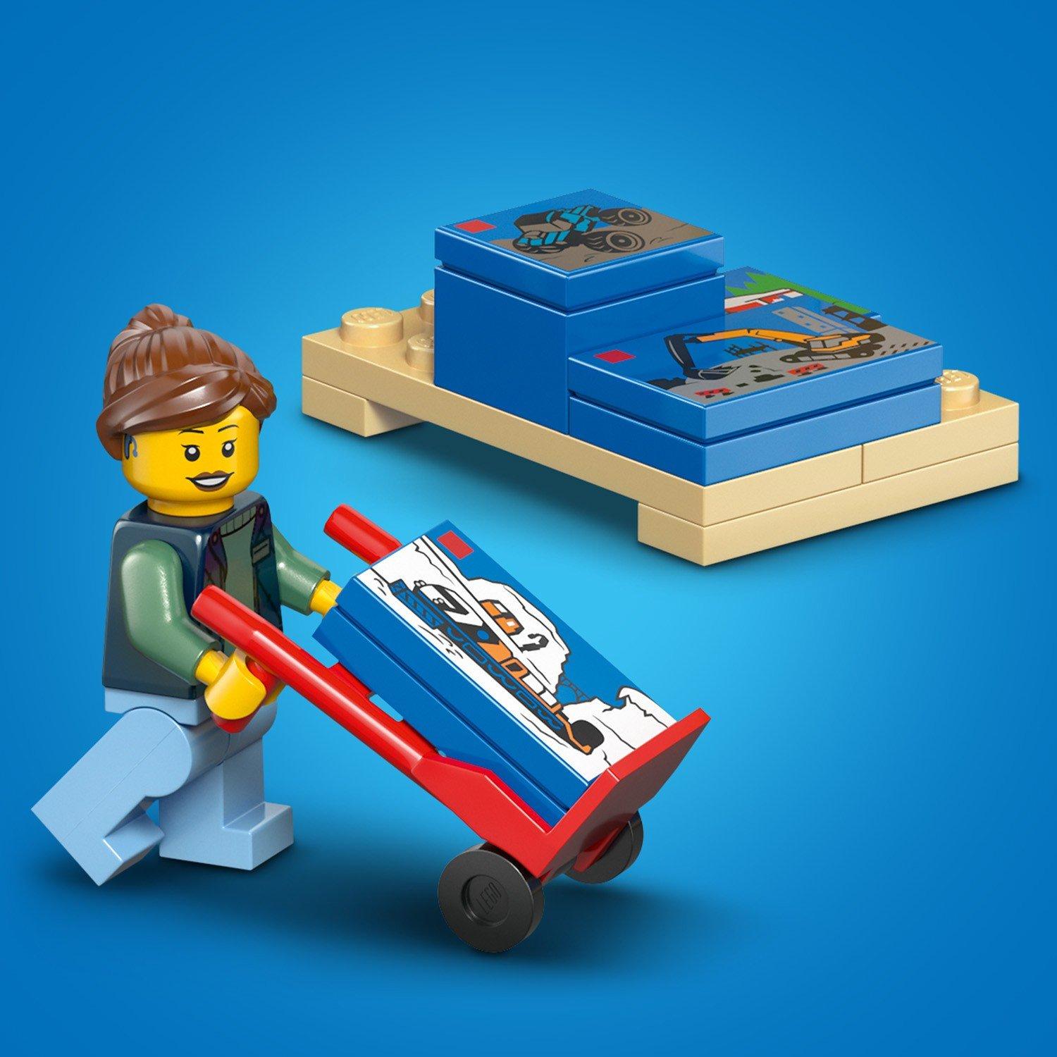 Furgoneta LEGO - LEGO - City: The LEGO Van Building Toy with Minifigures 60500 - 12