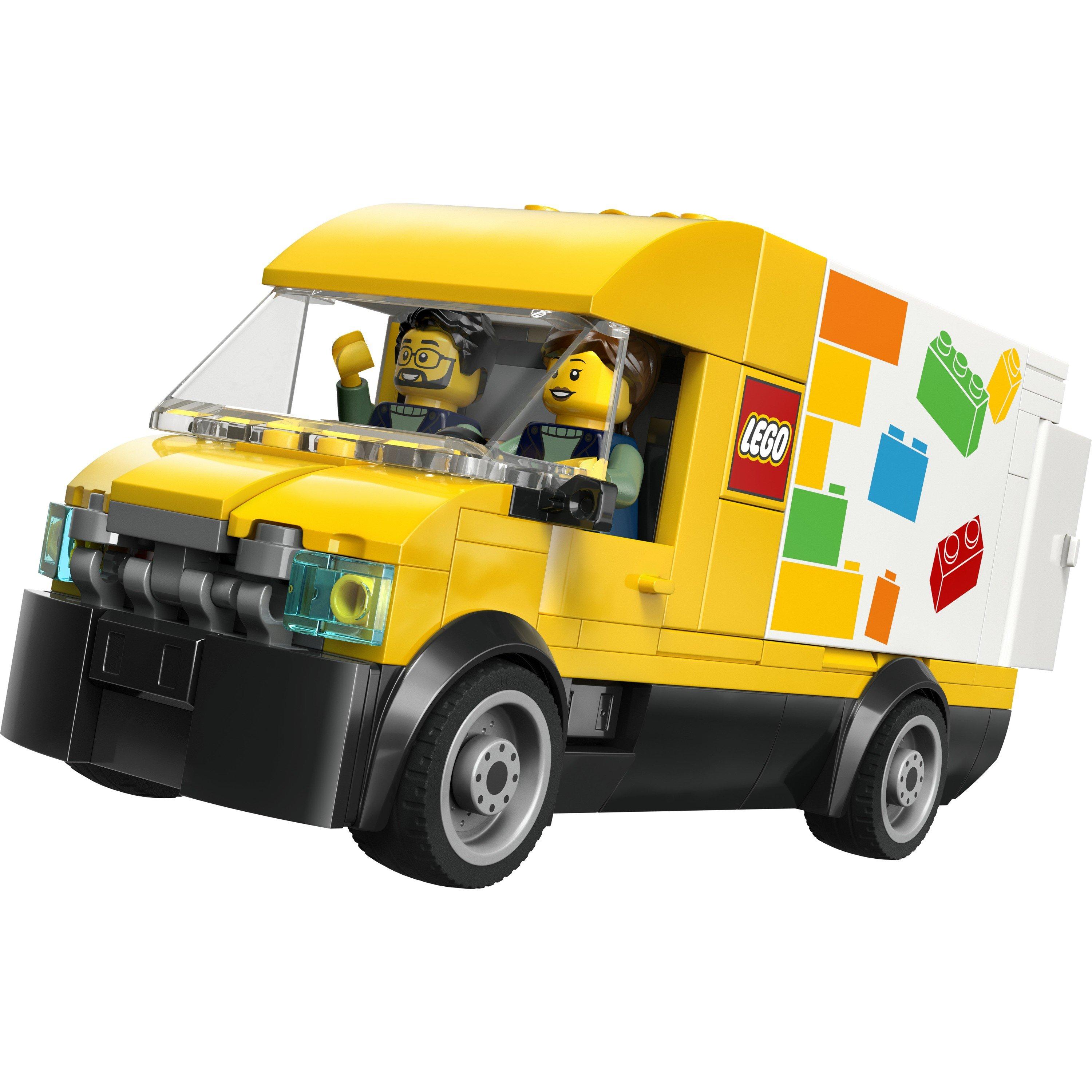 Furgoneta LEGO - LEGO - City: The LEGO Van Building Toy with Minifigures 60500 - 13