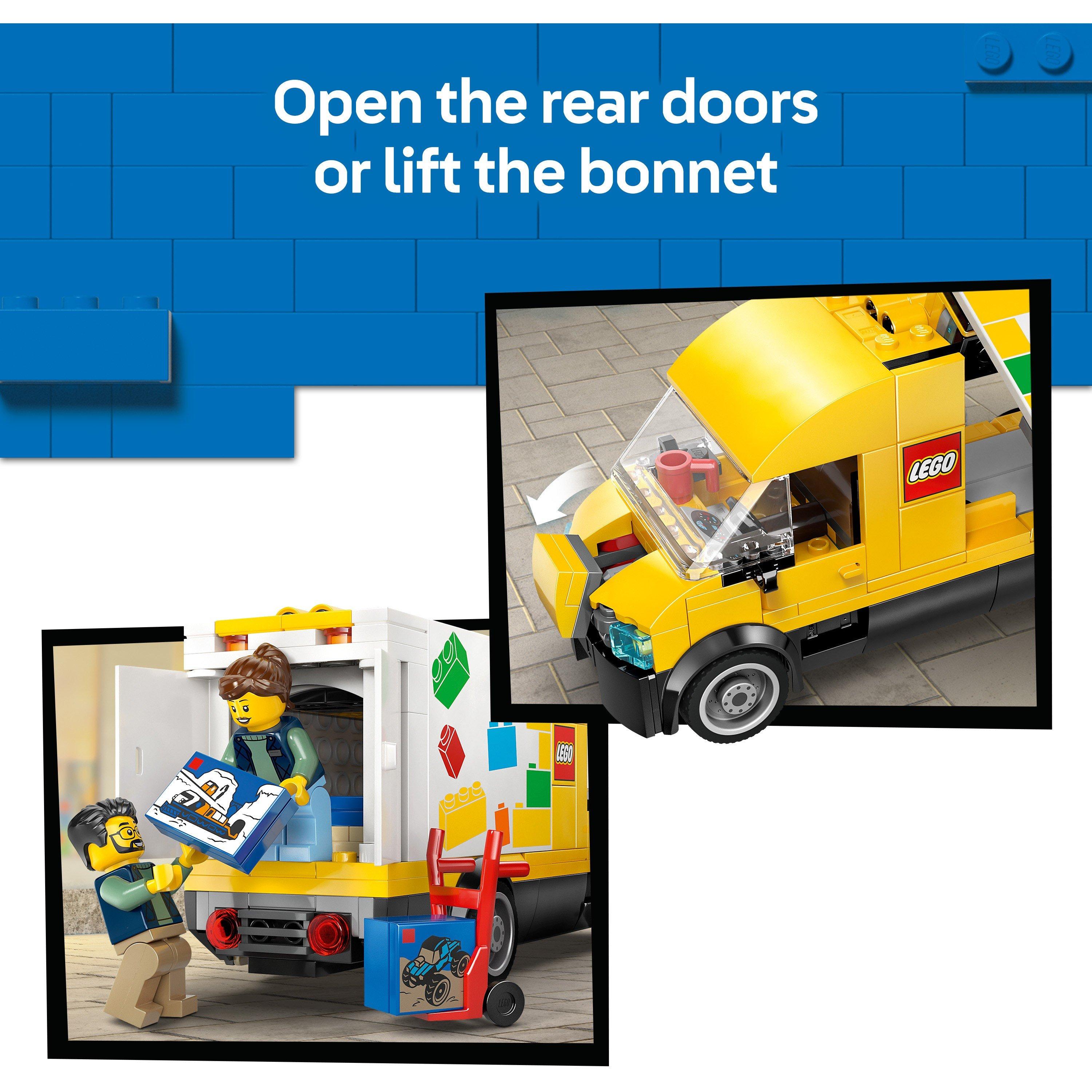 Furgoneta LEGO - LEGO - City: The LEGO Van Building Toy with Minifigures 60500 - 5