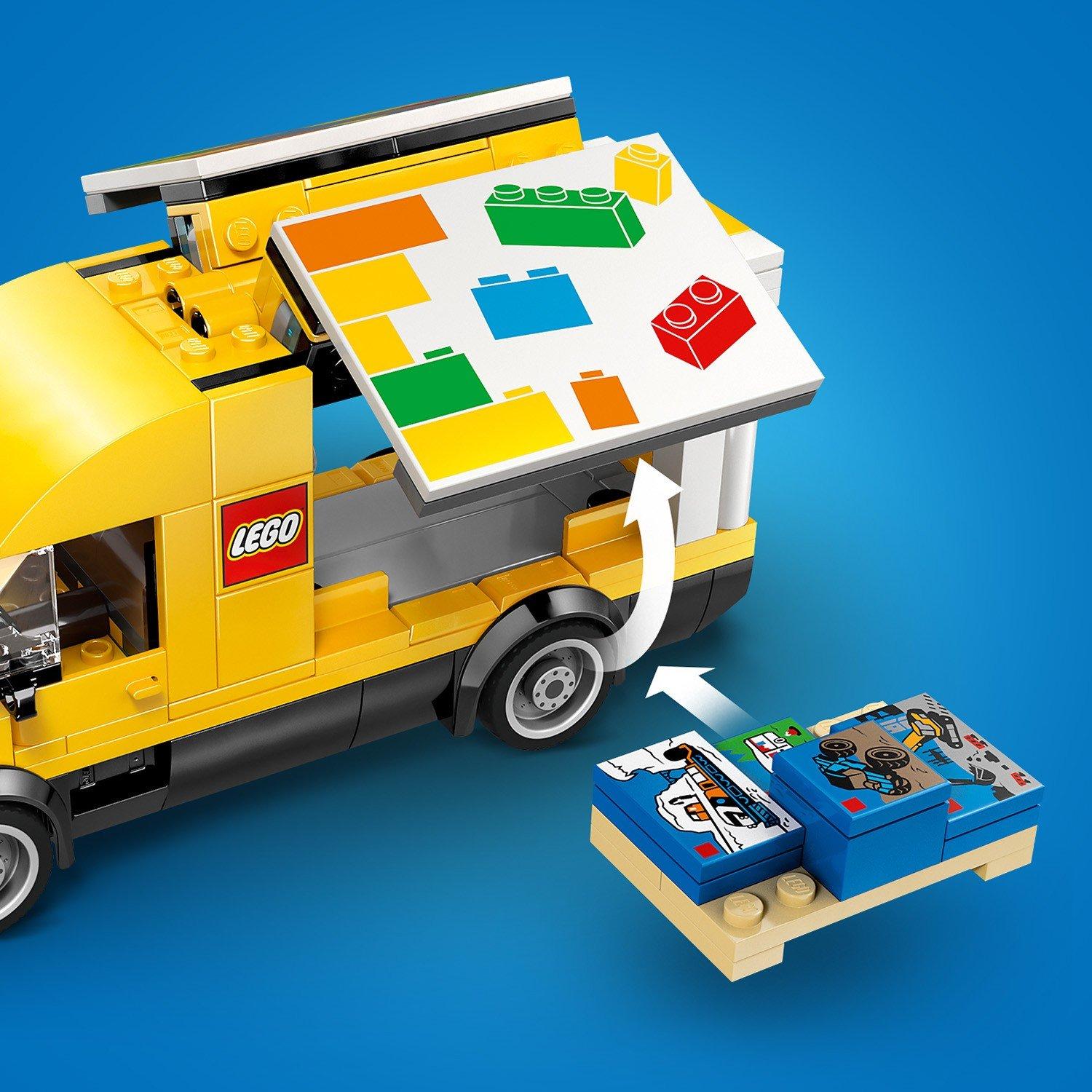Furgoneta LEGO - LEGO - City: The LEGO Van Building Toy with Minifigures 60500 - 10