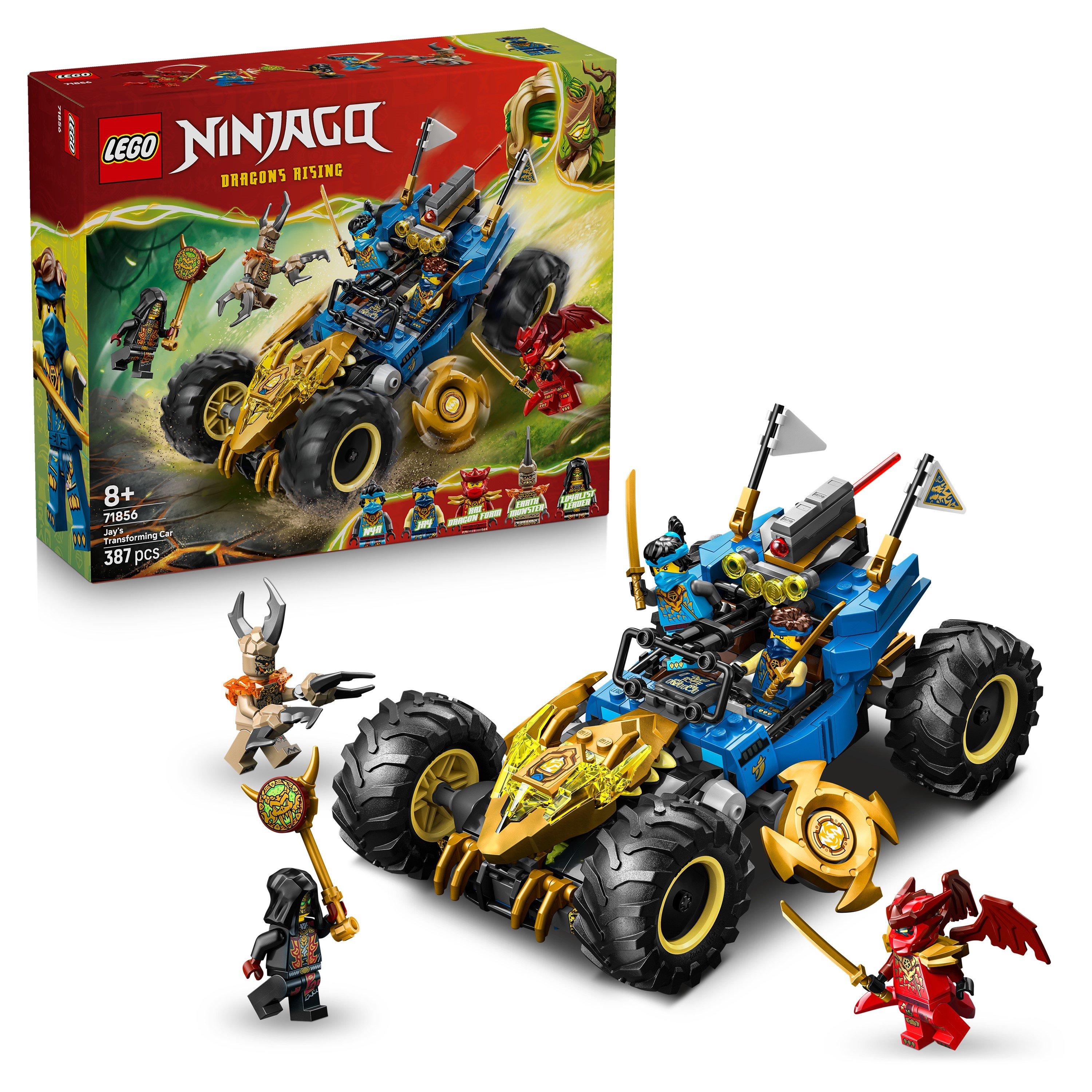 Jays Car - LEGO - NINJAGO 2 in1 Jay’s Transforming Car Racing Toy 71856 - 1