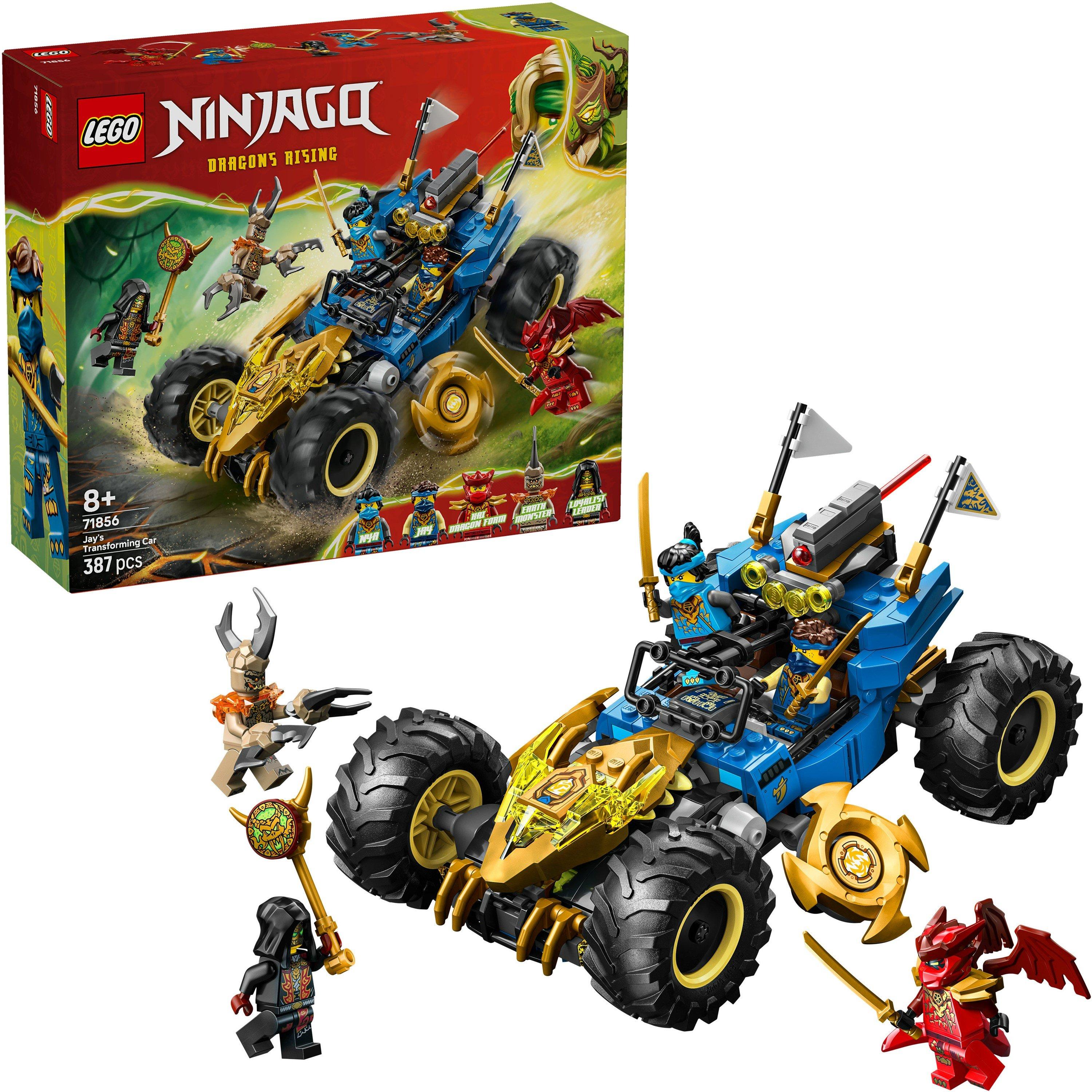 Jays Car - LEGO - NINJAGO 2 in1 Jay’s Transforming Car Racing Toy 71856 - 1