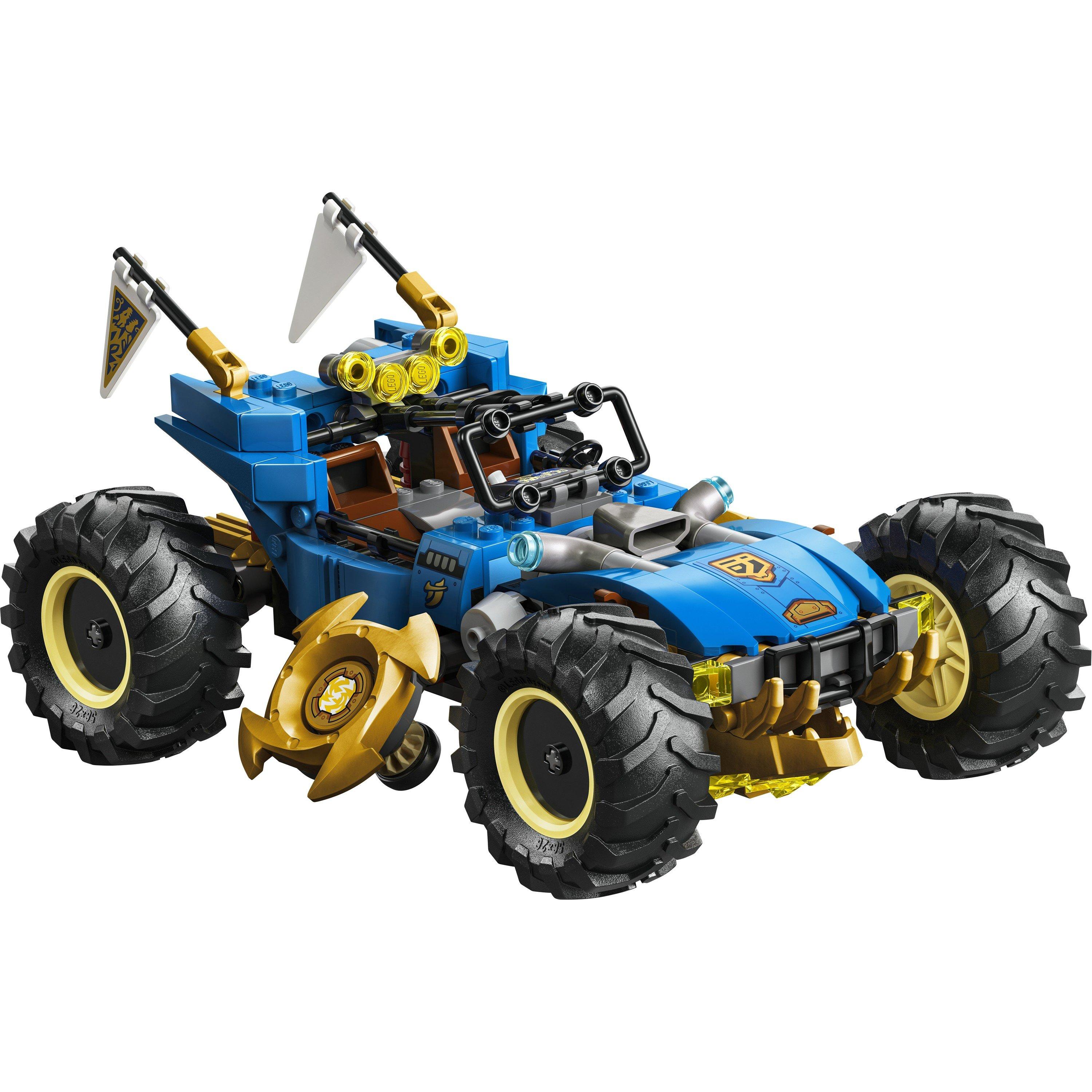 Jays Car - LEGO - NINJAGO 2 in1 Jay’s Transforming Car Racing Toy 71856 - 13