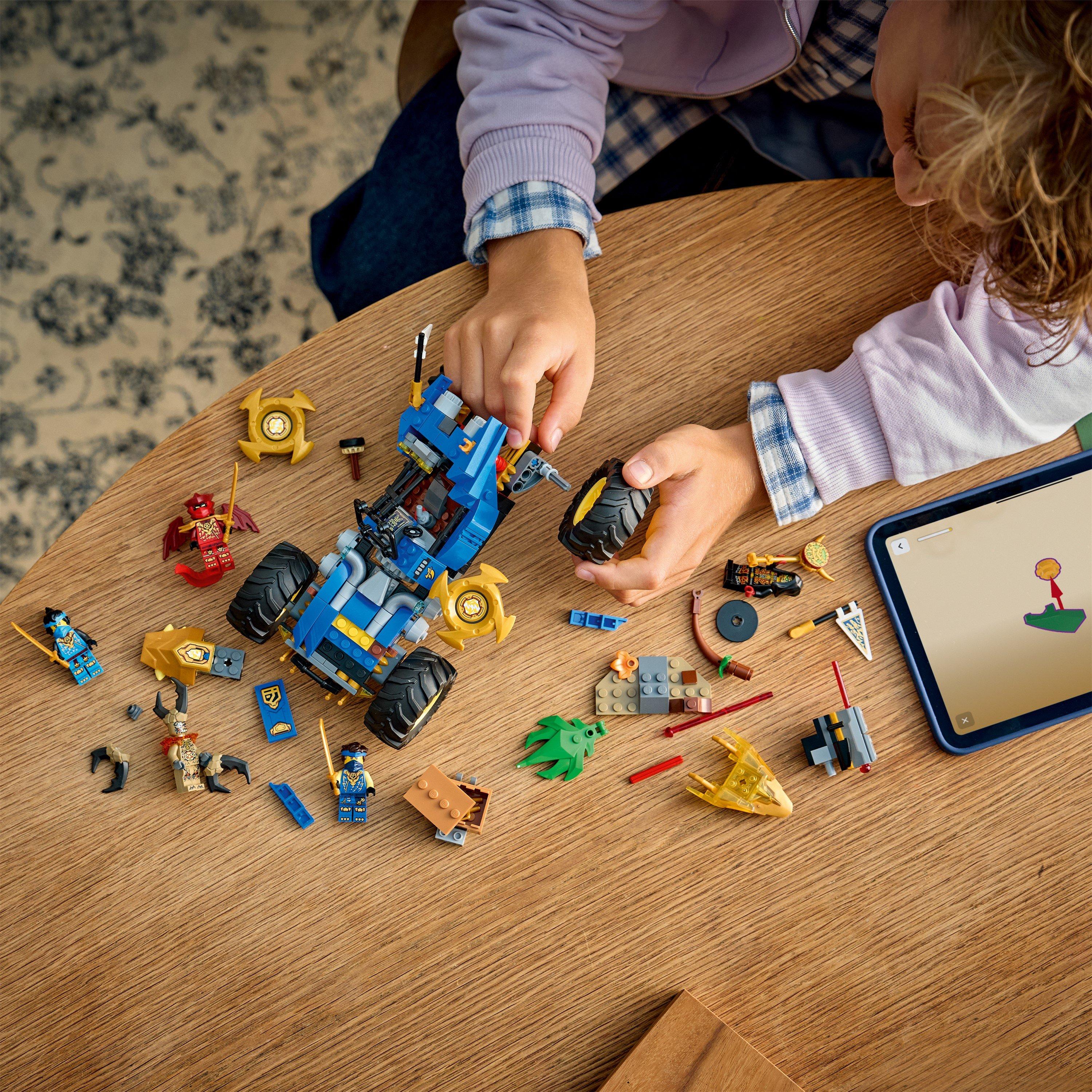 Jays Car - LEGO - NINJAGO 2 in1 Jay’s Transforming Car Racing Toy 71856 - 3