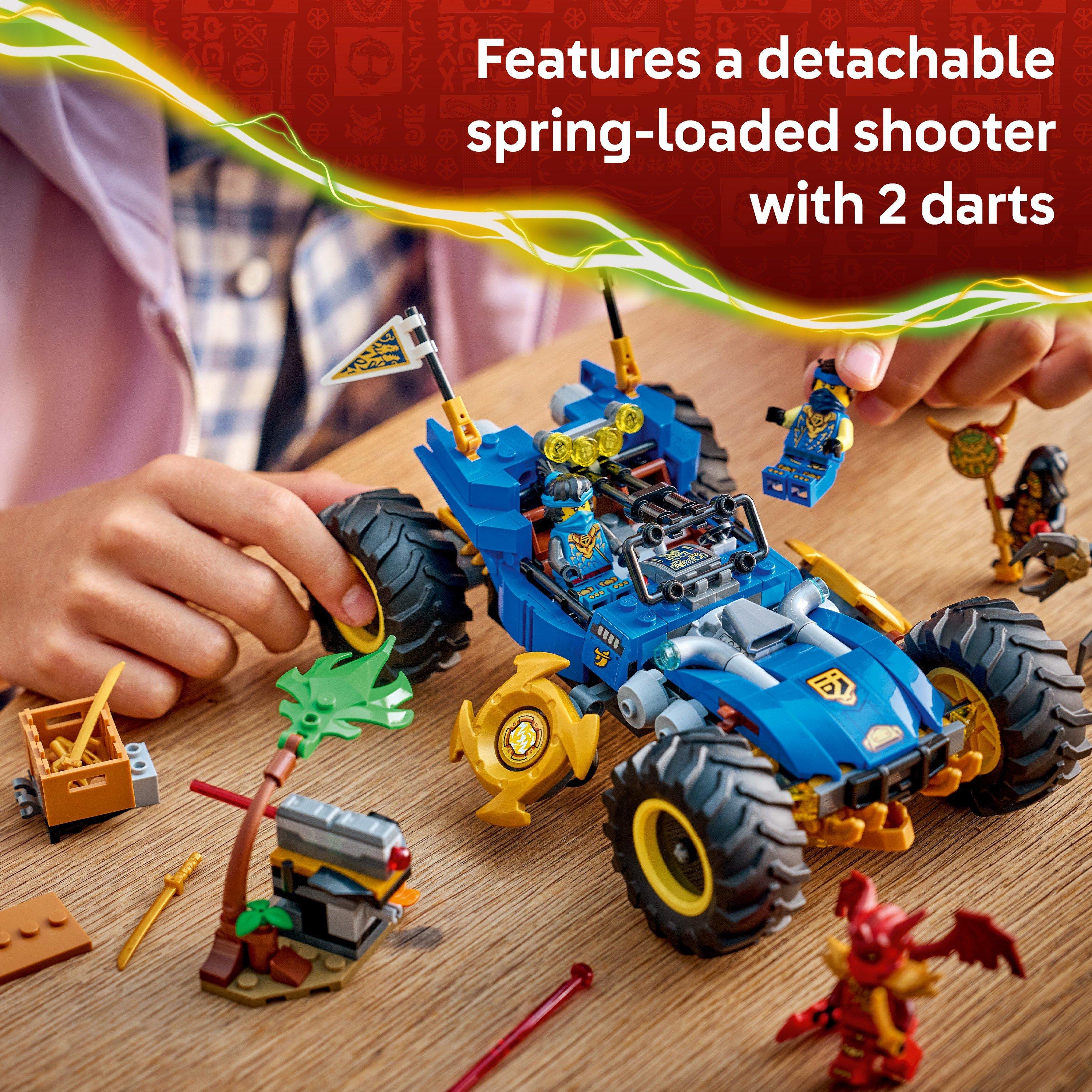Jays Car - LEGO - NINJAGO 2 in1 Jay’s Transforming Car Racing Toy 71856 - 5