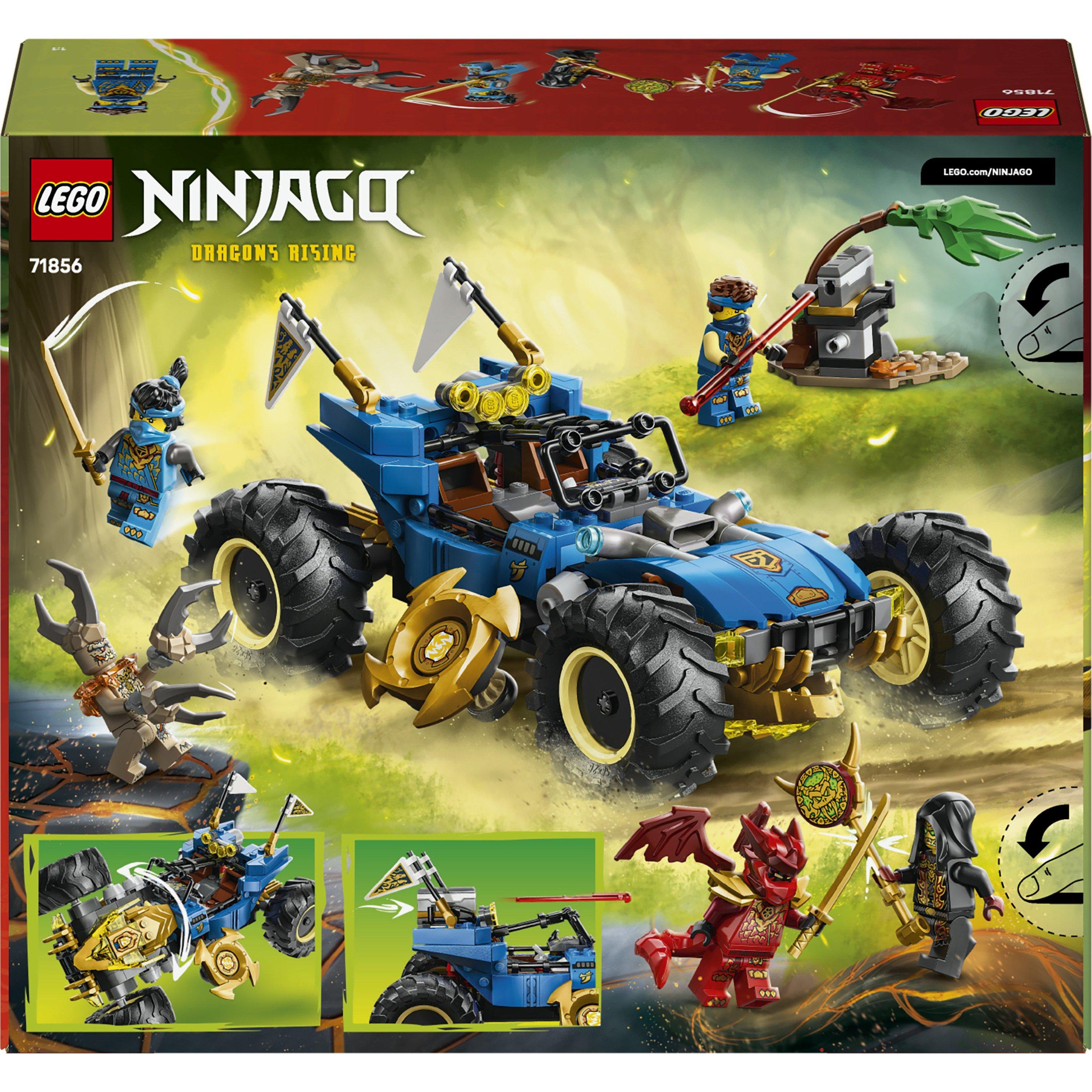 Jays Car - LEGO - NINJAGO 2 in1 Jay’s Transforming Car Racing Toy 71856 - 9