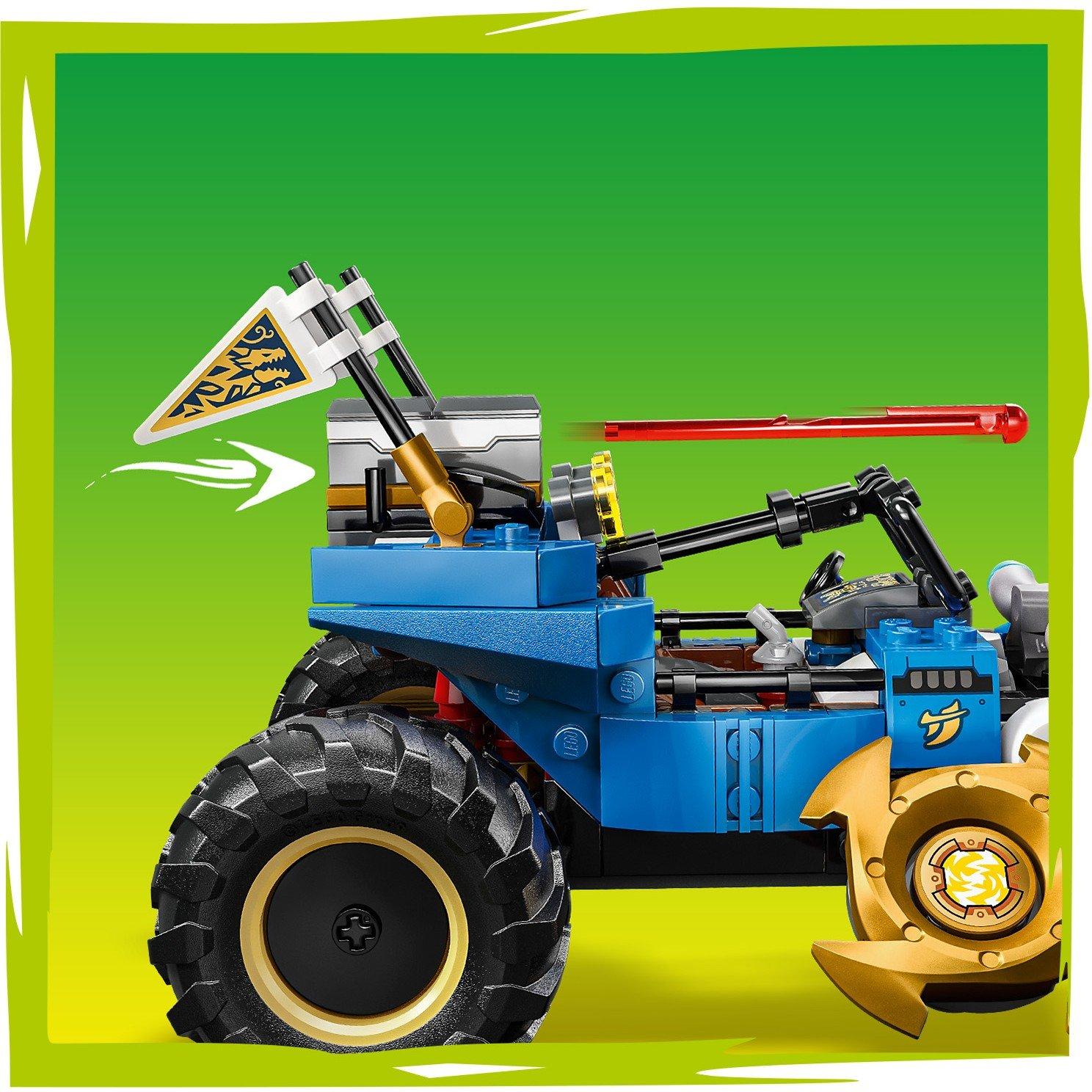 Jays Car - LEGO - NINJAGO 2 in1 Jay’s Transforming Car Racing Toy 71856 - 10