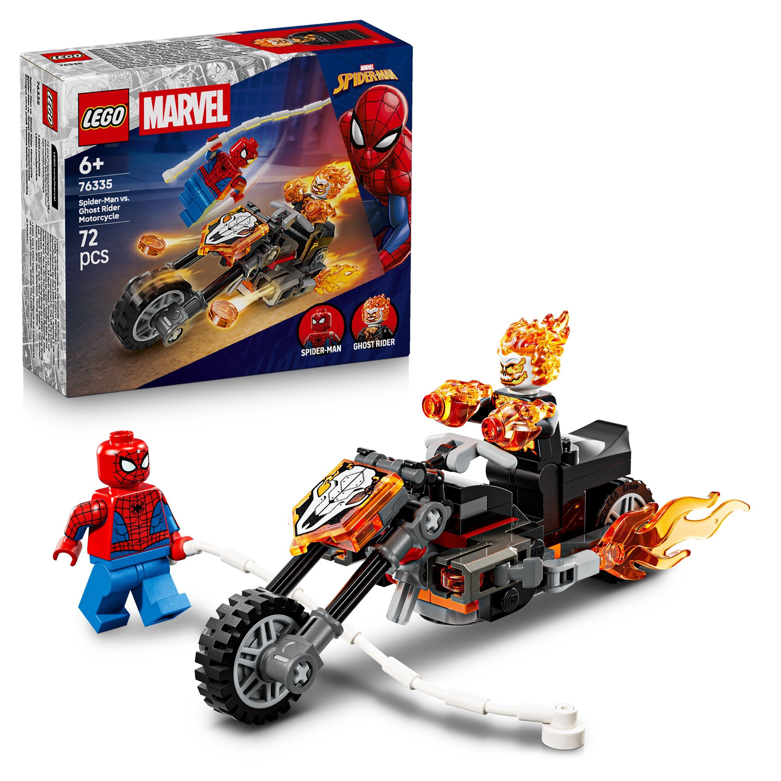 Ghost Rider - LEGO - Marvel Spider-Man vs. Ghost Rider Motorcycle 76335 - 1