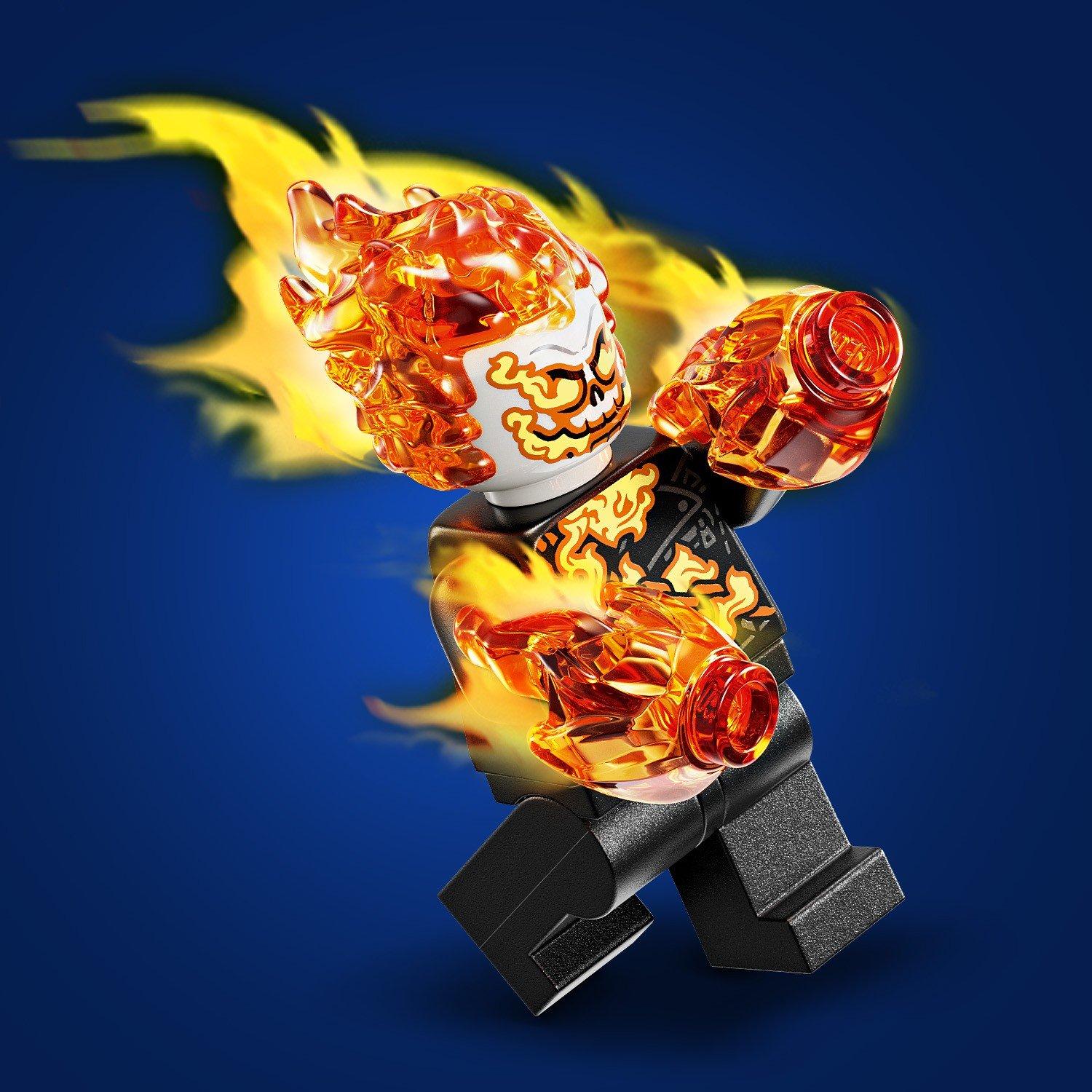 Ghost Rider - LEGO - Marvel Spider-Man vs. Ghost Rider Motorcycle 76335 - 11