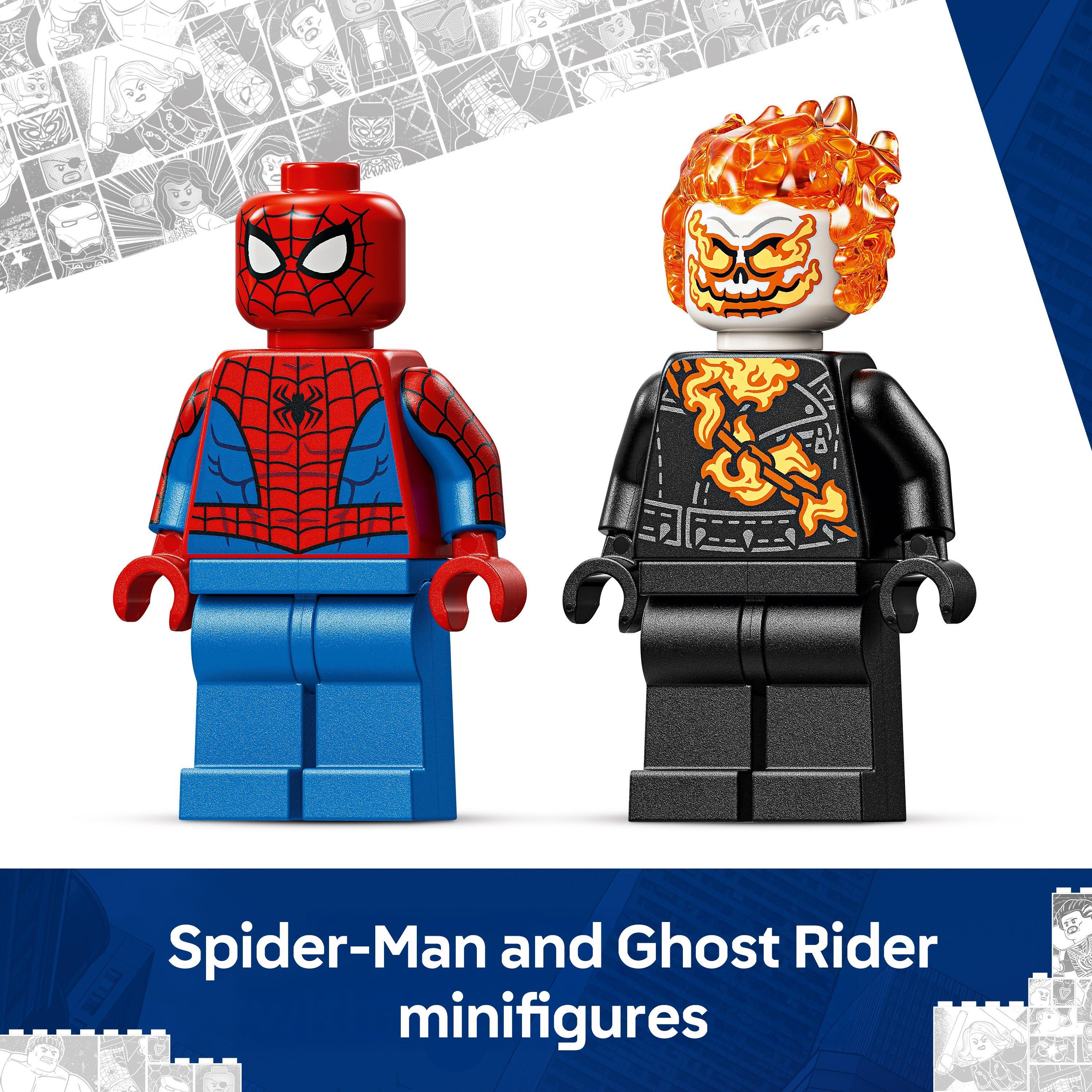 Ghost Rider - LEGO - Marvel Spider-Man vs. Ghost Rider Motorcycle 76335 - 6