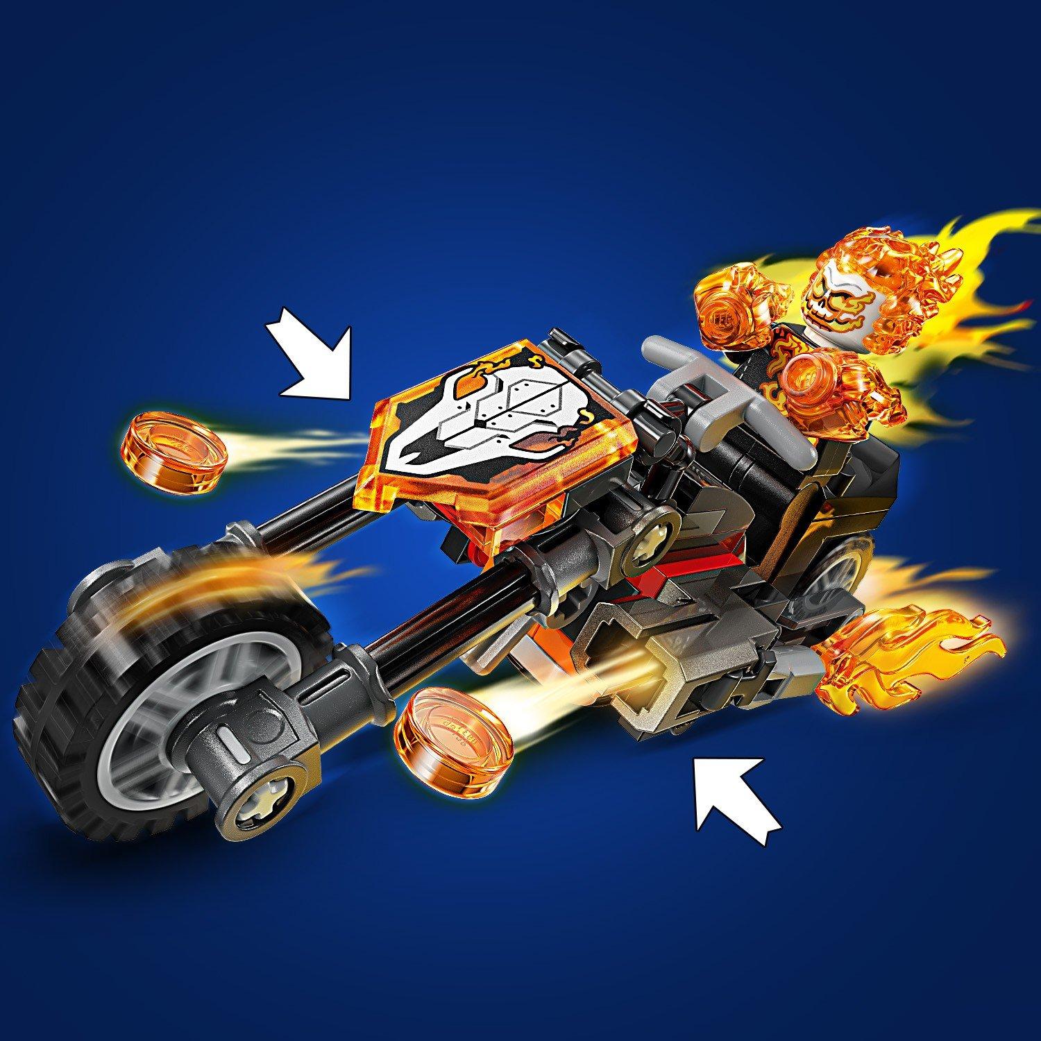 Ghost Rider - LEGO - Marvel Spider-Man vs. Ghost Rider Motorcycle 76335 - 10