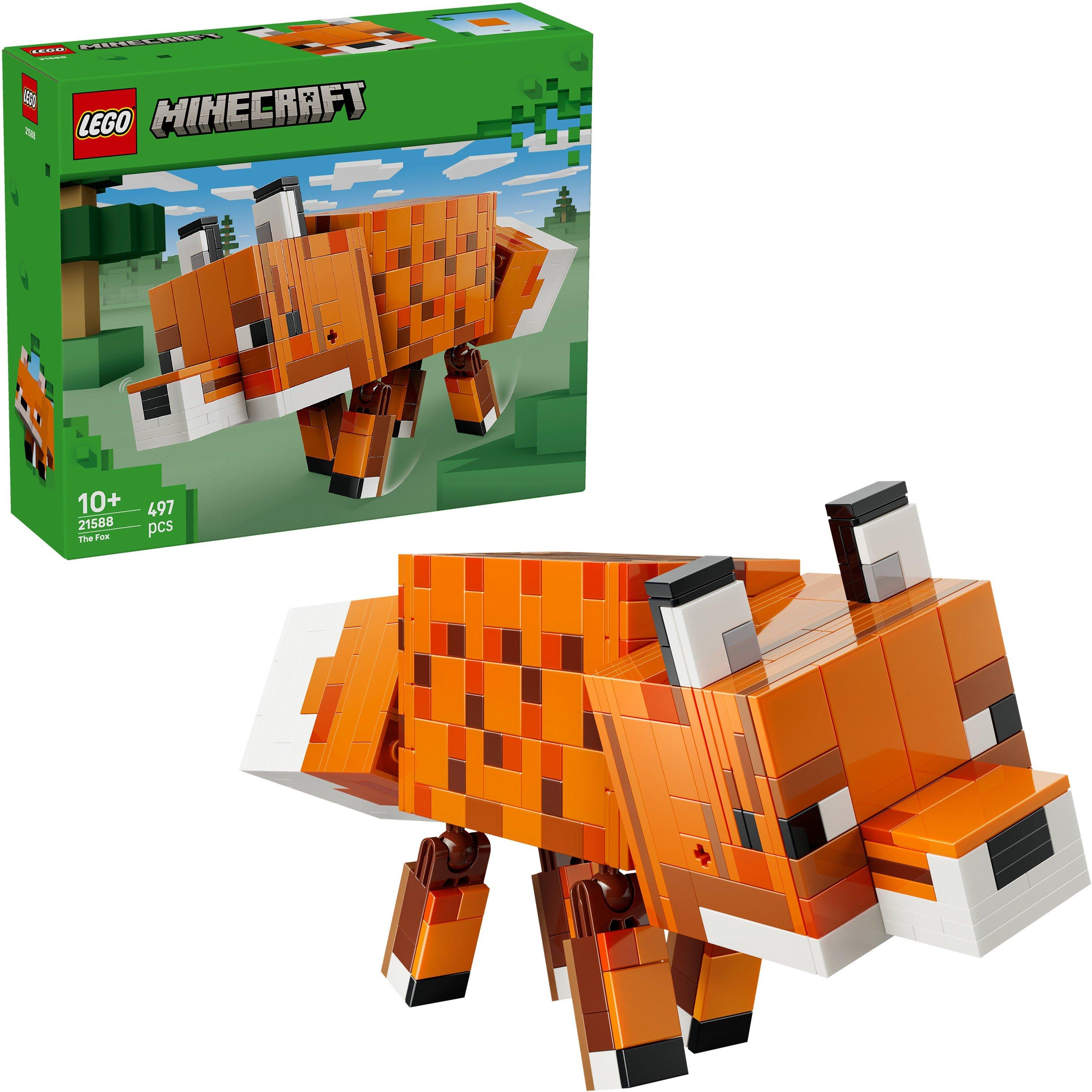 Lego  Minecraft Toy - Gaming Decor Gift 21588 The Fox