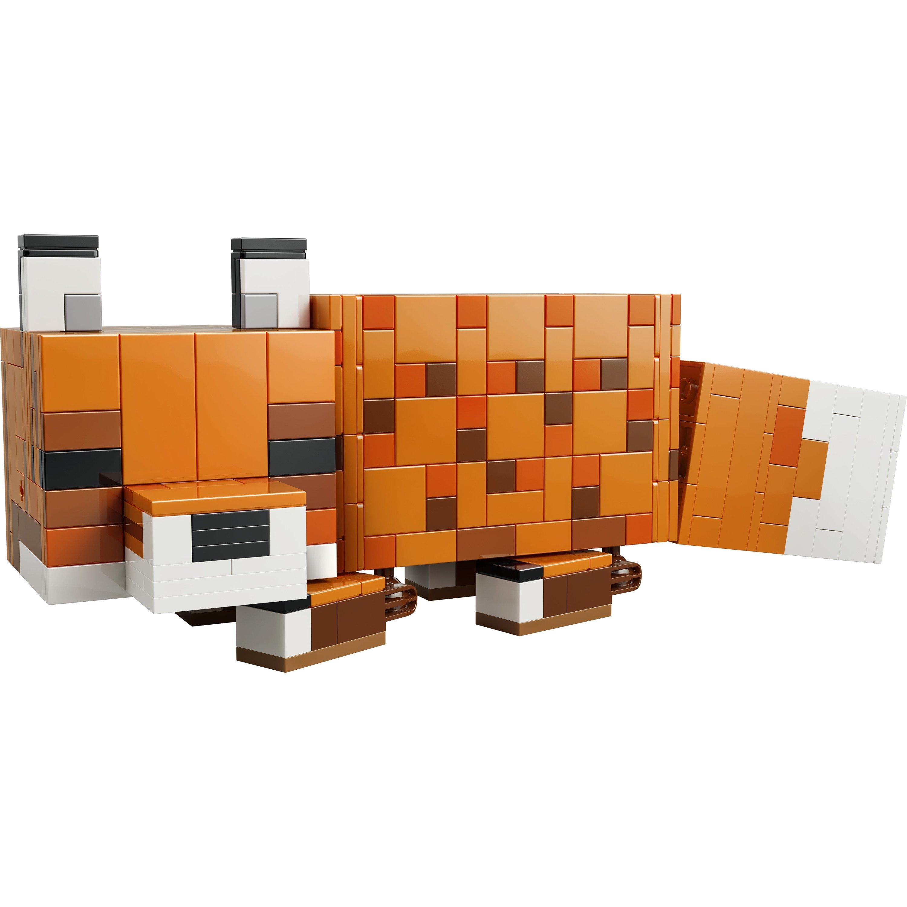 The Fox - LEGO - Minecraft The Fox Toy - Gaming Decor Gift 21588 - 13