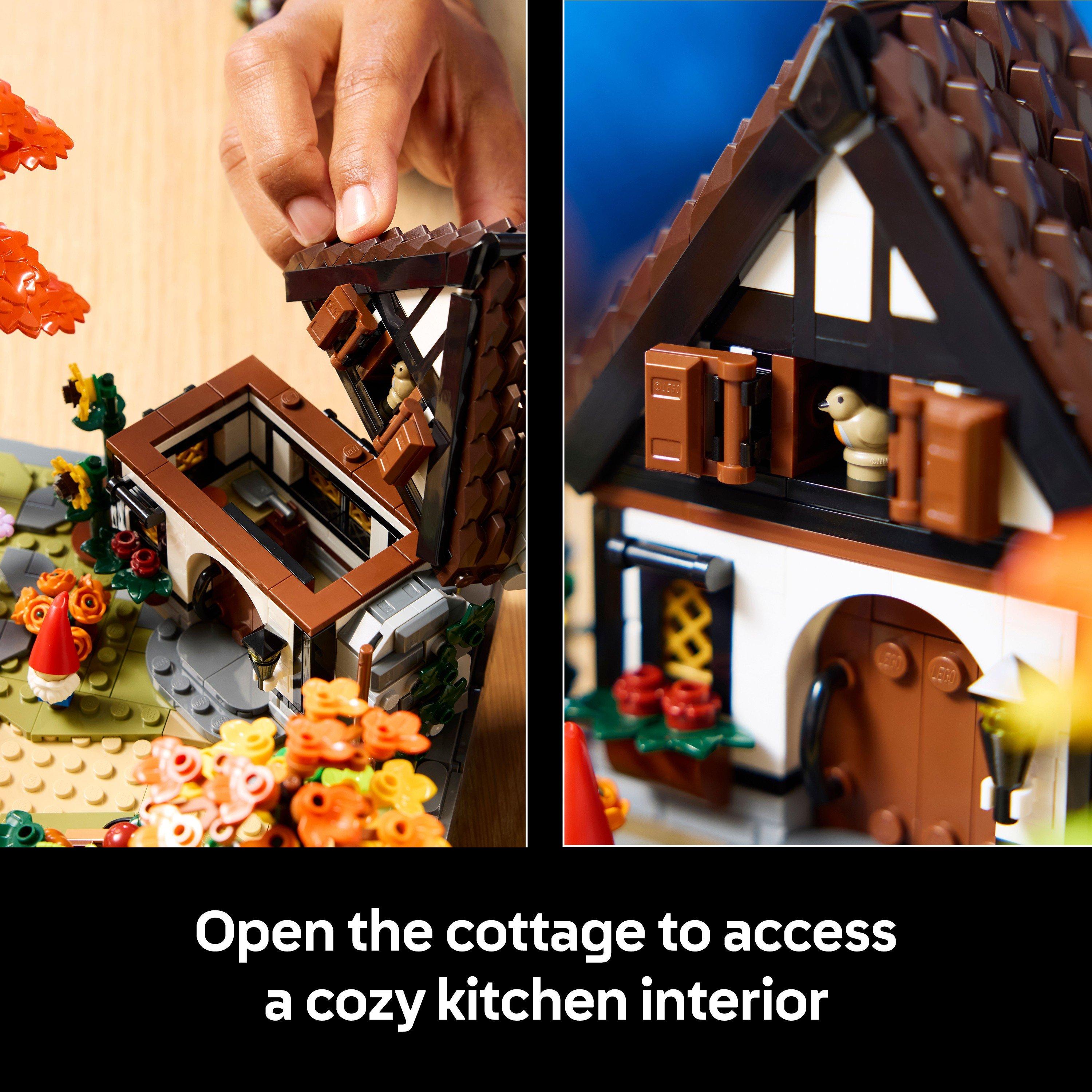 Da determinare. - LEGO - Icons Autumn Cottage Garden Model Kit for Adults 11372 - 5