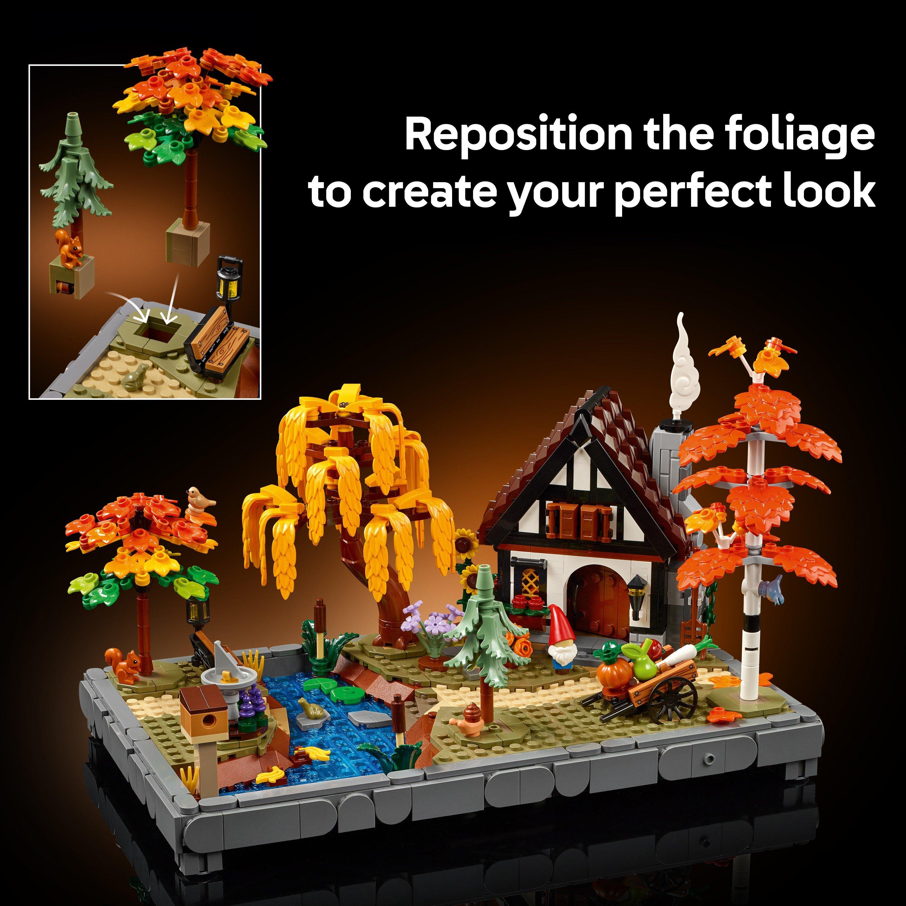 Da determinare. - LEGO - Icons Autumn Cottage Garden Model Kit for Adults 11372 - 7