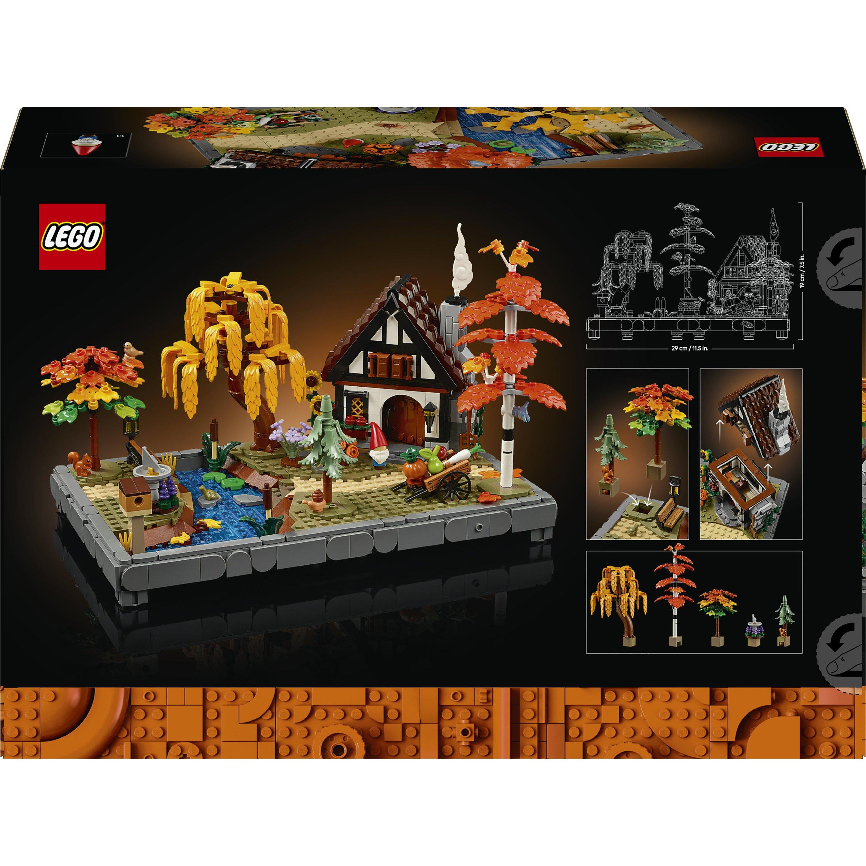 Da determinare. - LEGO - Icons Autumn Cottage Garden Model Kit for Adults 11372 - 9