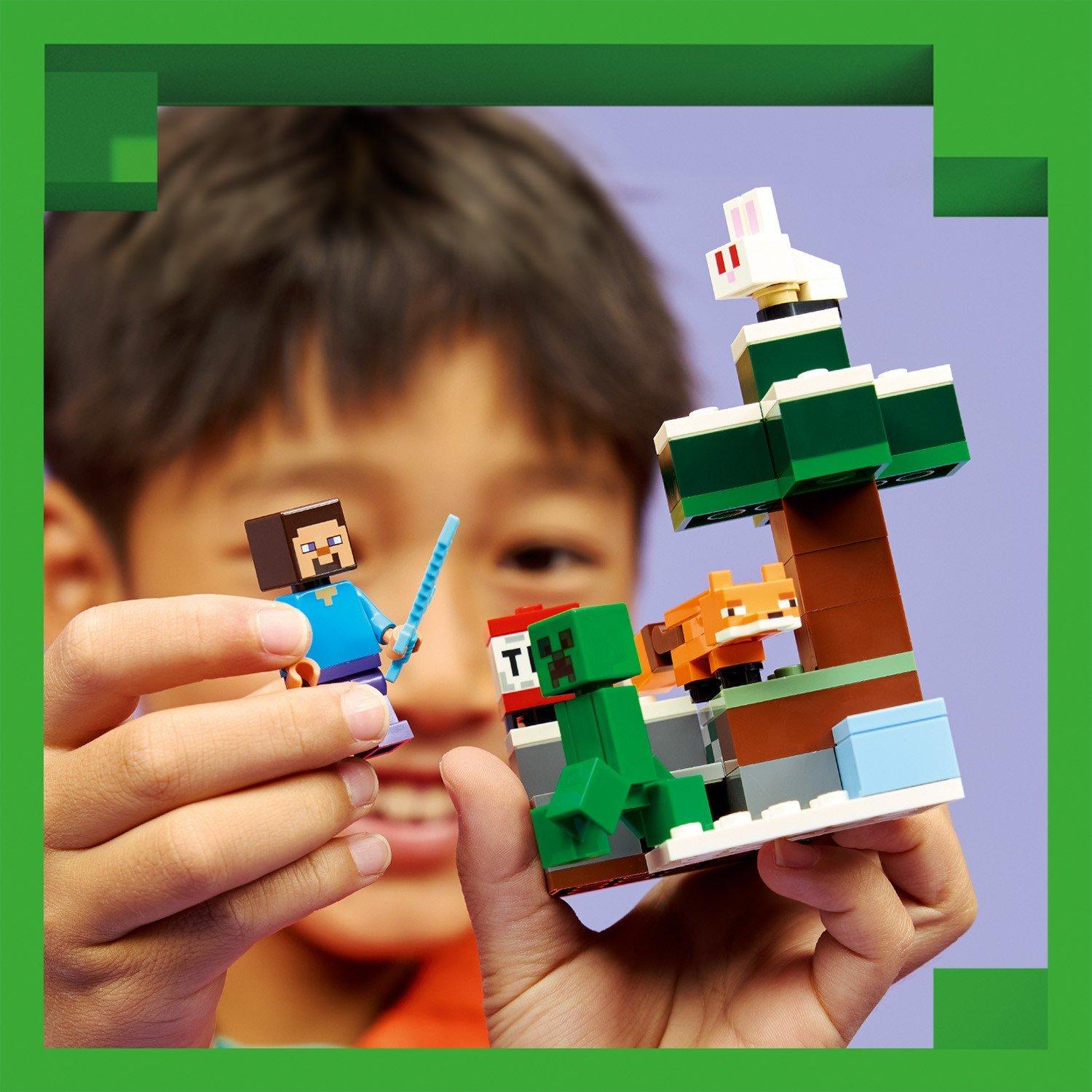 Da determinare. - LEGO - Minecraft Steve’s Taiga Adventure Toy for Kids 21583 - 12